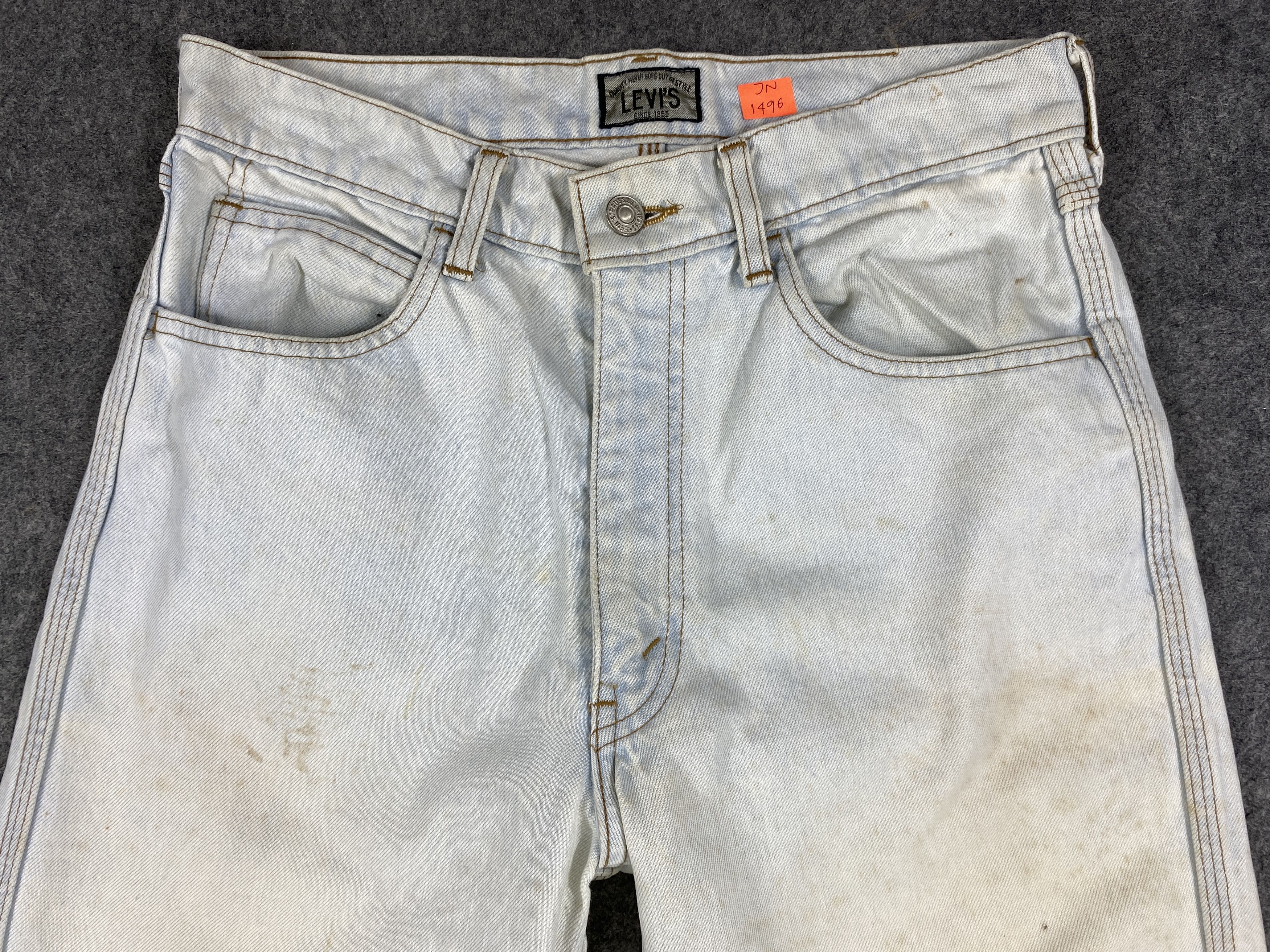 Levi's Light Blue Wash Vintage Levi's 636 29x27.5 Denim -JN1496 Size US 29 - 3 Thumbnail