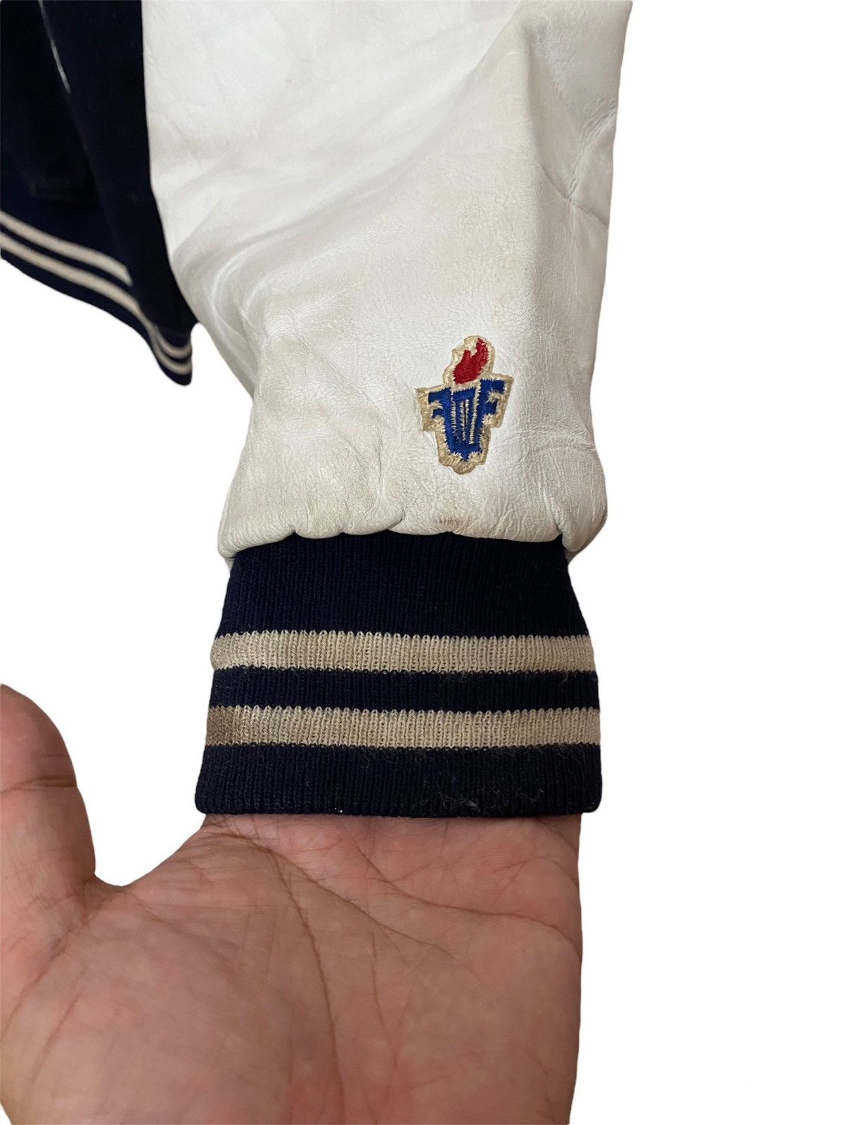 New York Yankees × Vintage Vintage New York Yankees Felco Varsity Jacket USA Made Size US XL / EU 56 / 4 - 6 Thumbnail