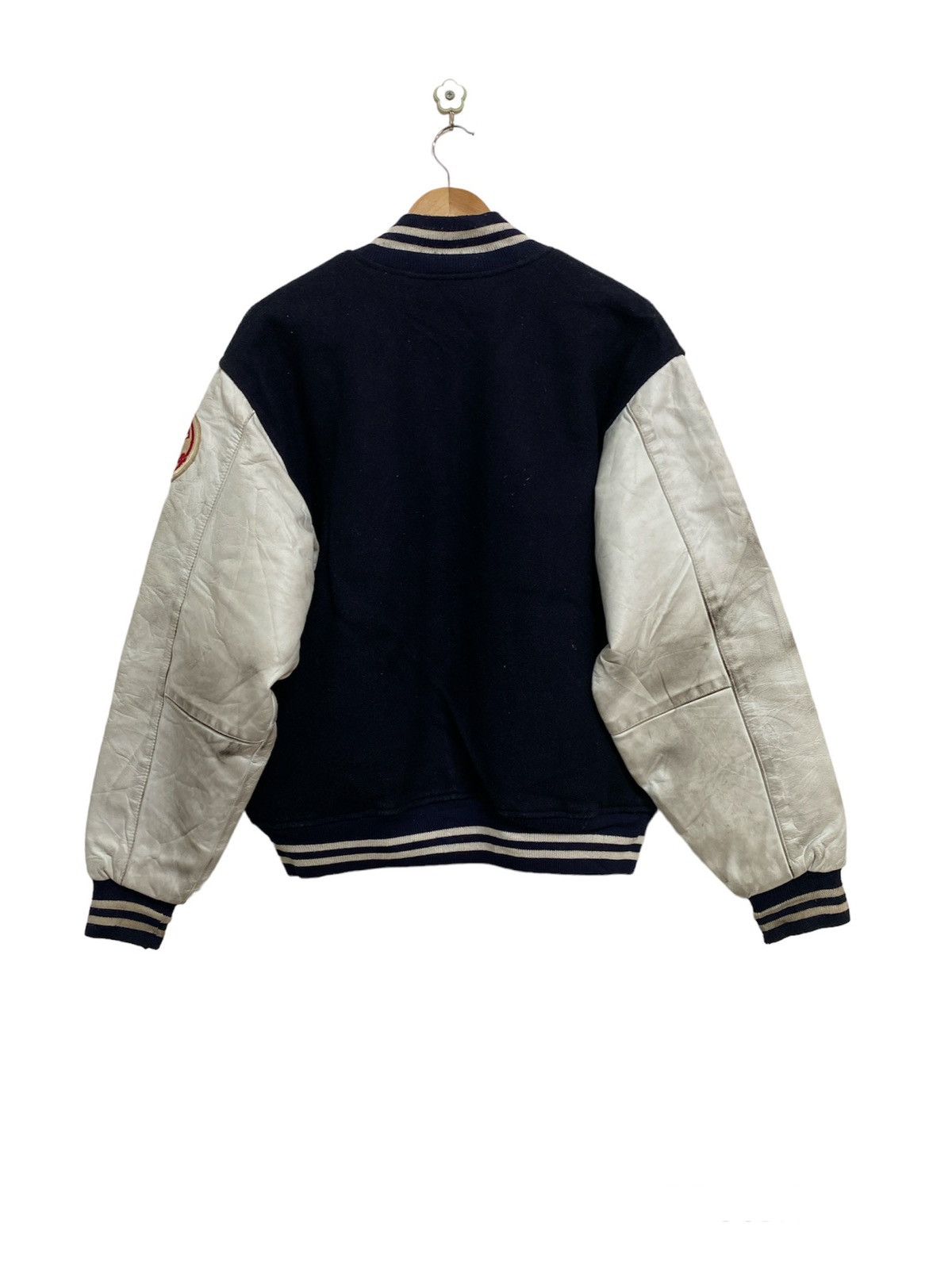 New York Yankees × Vintage Vintage New York Yankees Felco Varsity Jacket USA Made Size US XL / EU 56 / 4 - 7 Thumbnail