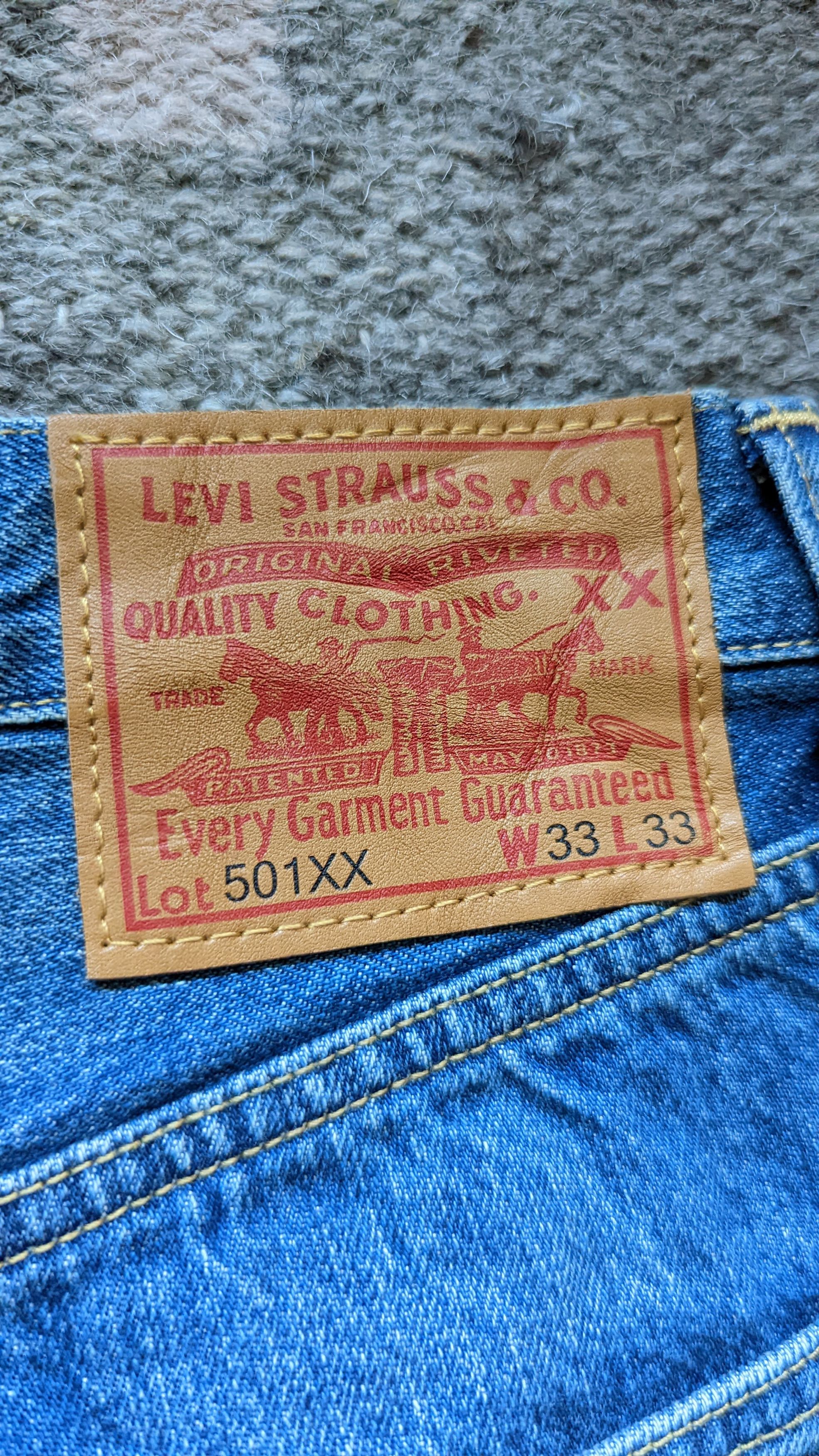 Comme des Garcons × Junya Watanabe × Levi's Junya Watanabe X Levi's Repaired 501 Pant Size US 33 - 6 Thumbnail