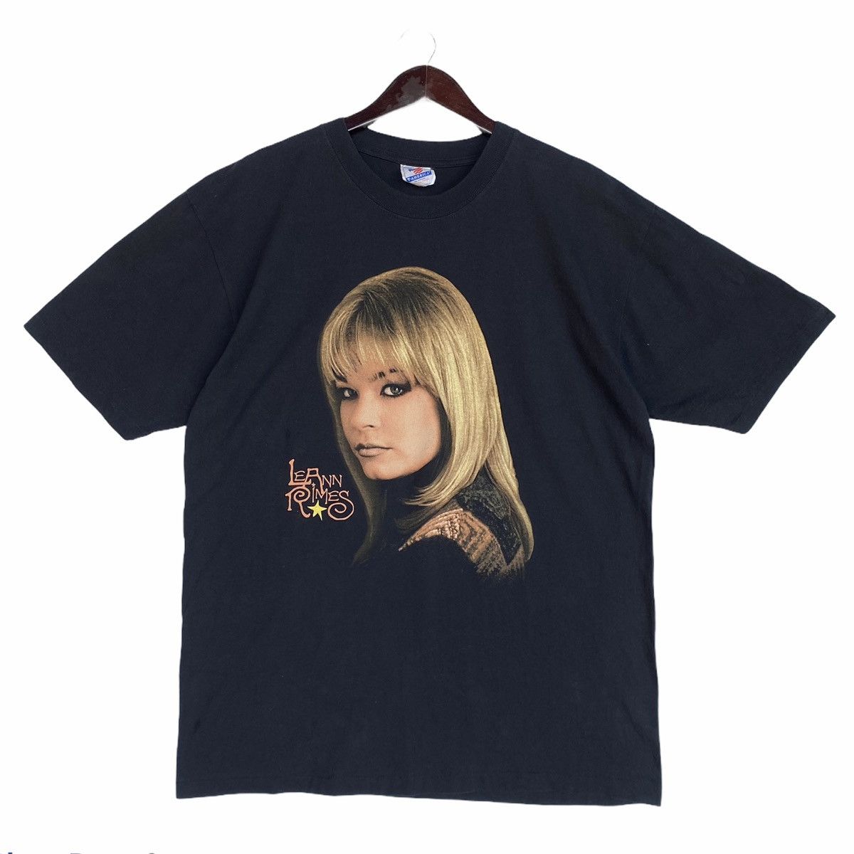 Band Tees 💥VINTAGE LeAnn Rimes somthing to talk about Tour 1998 shirt Size US XL / EU 56 / 4 - 1 Thumbnail