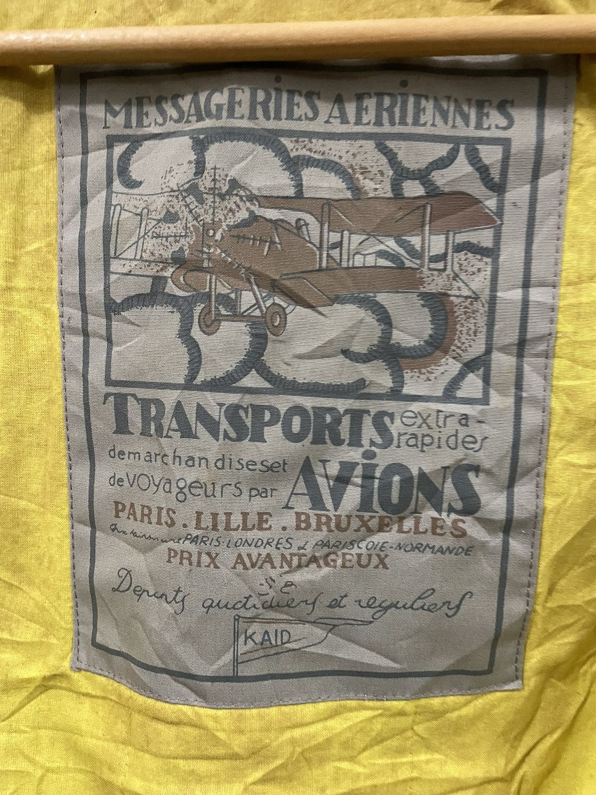 VINTAGE MASSAGERIES AERIENNES SUEDE JACKET