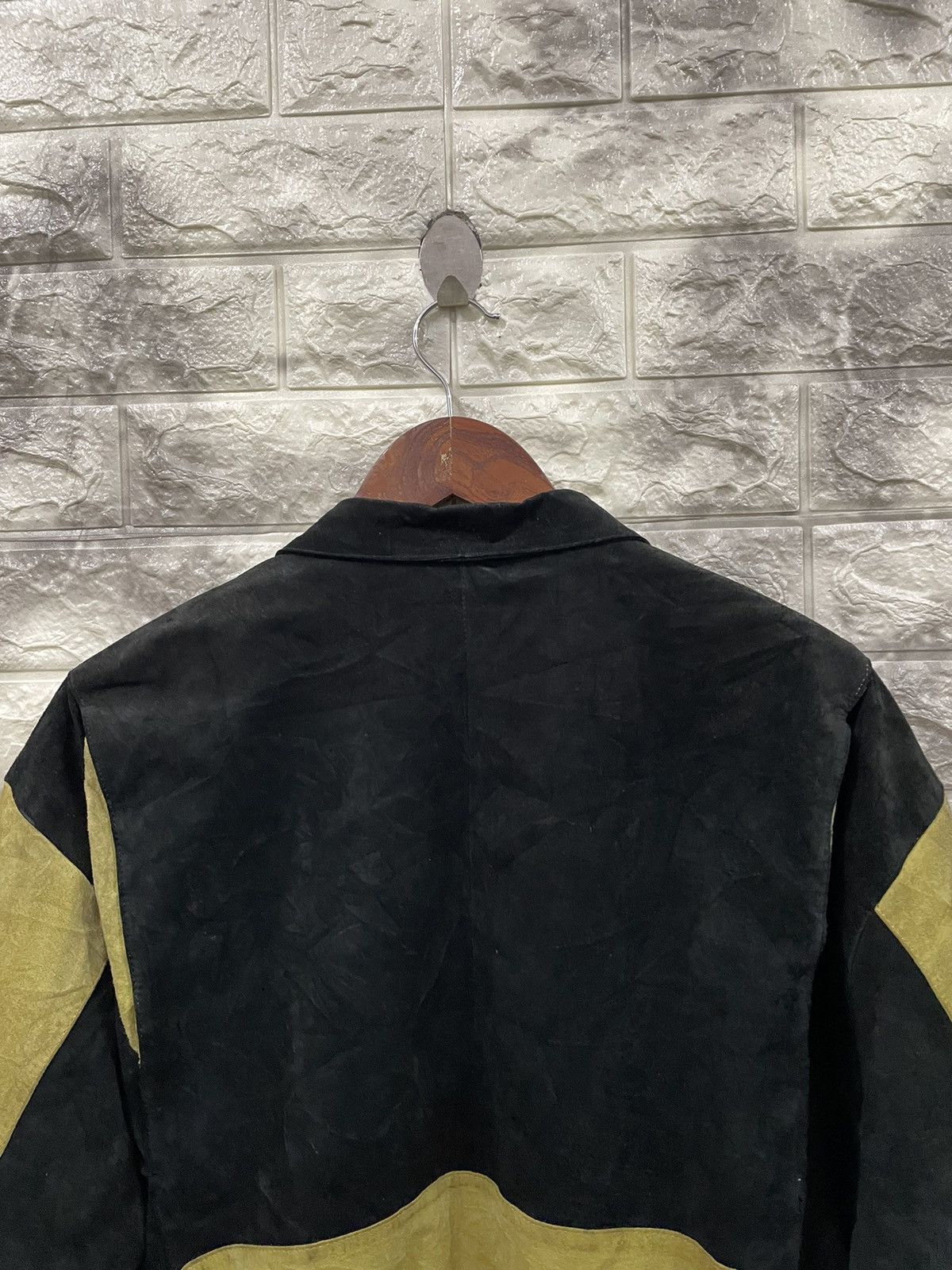 Genuine Leather × Vintage VINTAGE MASSAGERIES AERIENNES SUEDE JACKET Size US M / EU 48-50 / 2 - 4 Thumbnail