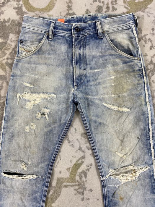 Diesel Distressed Blue Vintage Diesel Jeans 30x29.5 Denim- JN3635 | Grailed