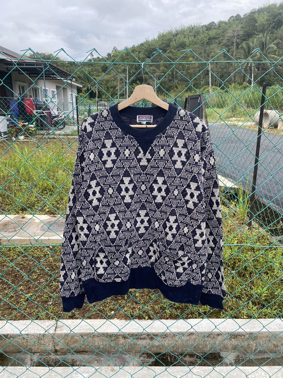 Nigel Cabourn Cable Knit Sweater