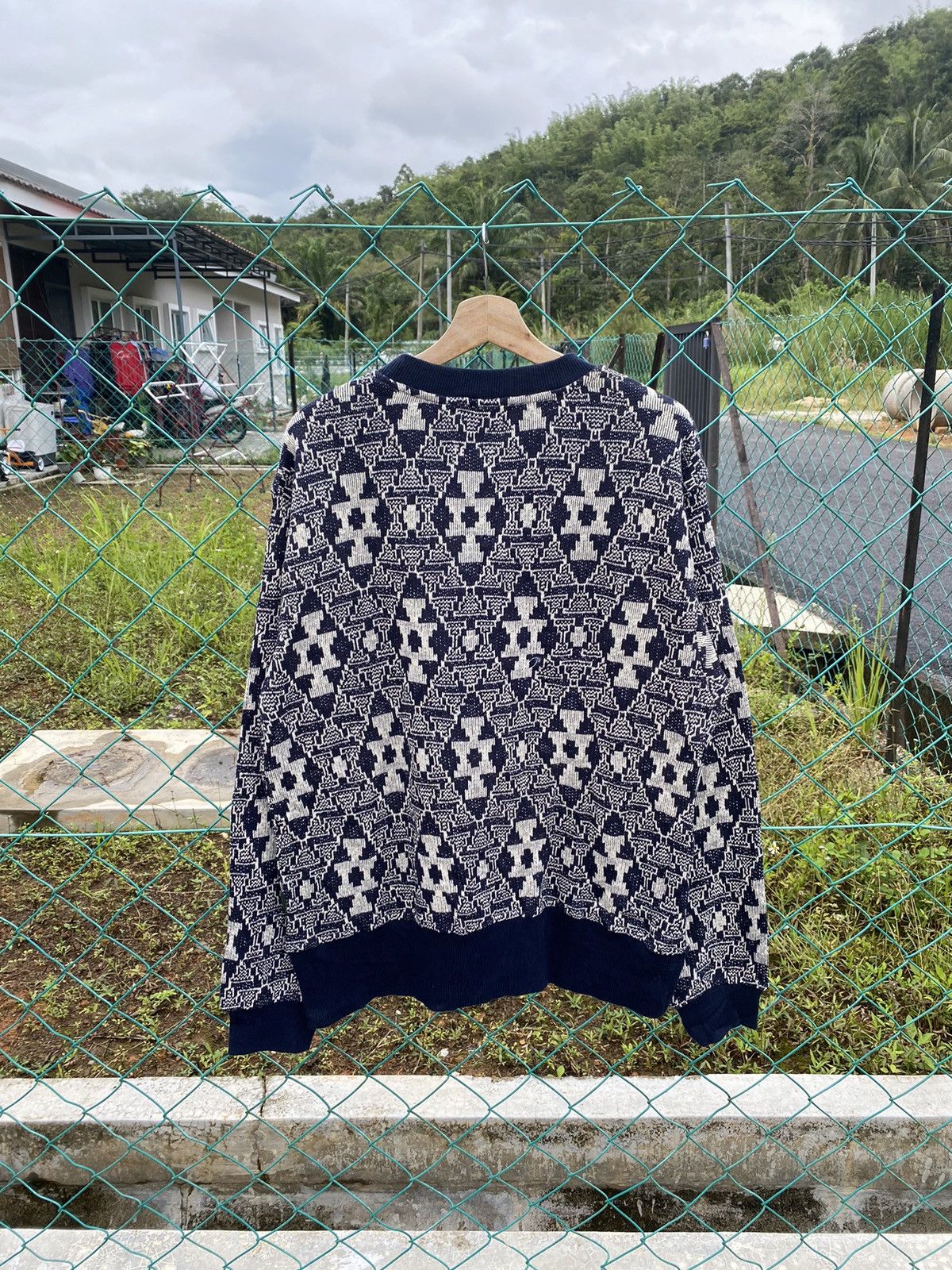 Nigel Cabourn Nigel Cabourn Cable Knit Sweater Size US L / EU 52-54 / 3 - 2 Thumbnail