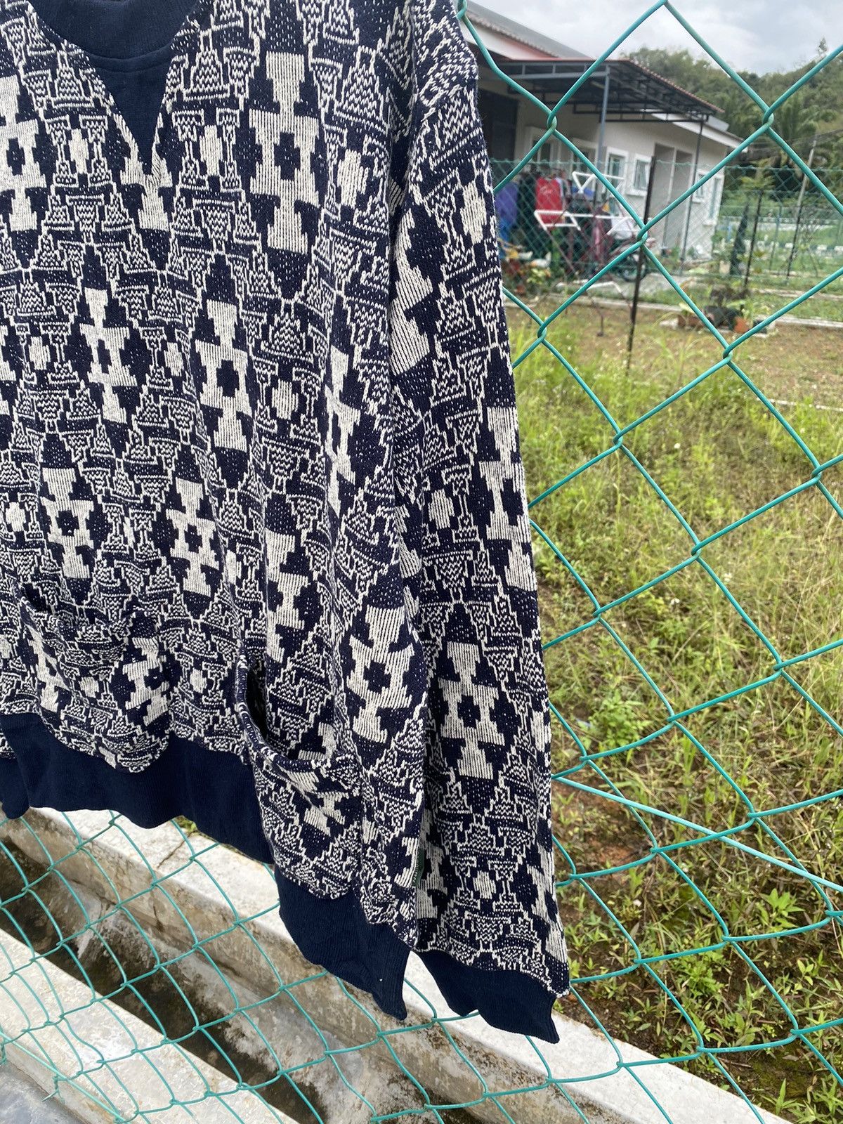 Nigel Cabourn Nigel Cabourn Cable Knit Sweater Size US L / EU 52-54 / 3 - 4 Thumbnail