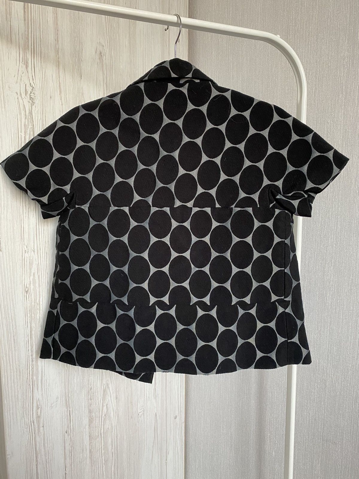 Marni MARNI at H&M Stunning cropped Jacket Dot Blue & Silver Size S / US 4 / IT 40 - 2 Thumbnail
