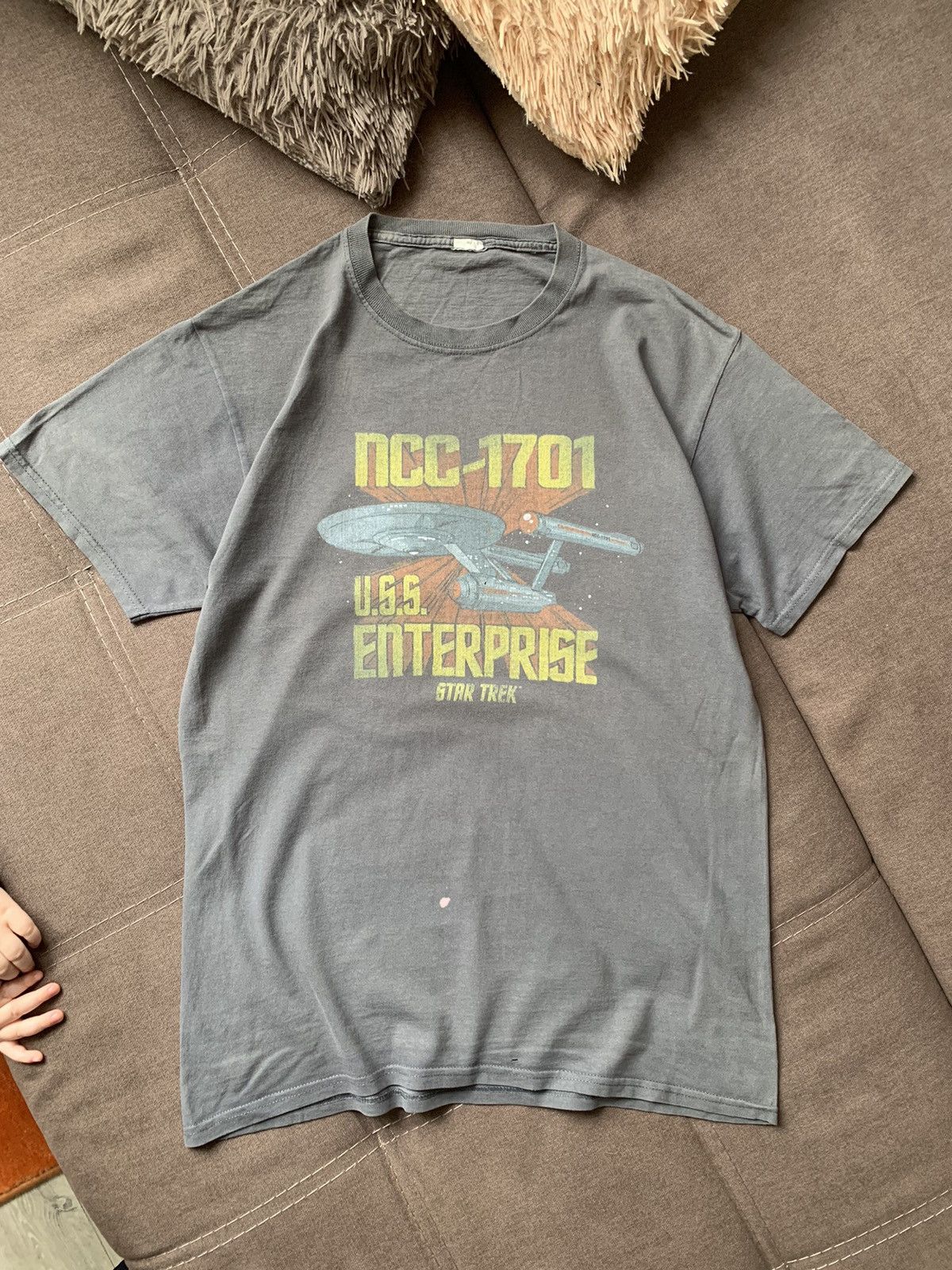 Vintage Vintage Star Trek U.S.S. Enterprise ncc-1701 t-shirt Size US M / EU 48-50 / 2 - 1 Thumbnail
