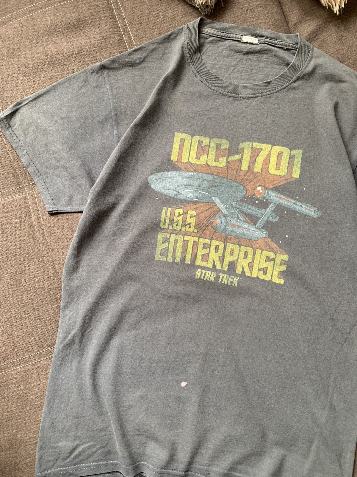 Vintage Vintage Star Trek U.S.S. Enterprise ncc-1701 t-shirt Size US M / EU 48-50 / 2 - 2 Thumbnail