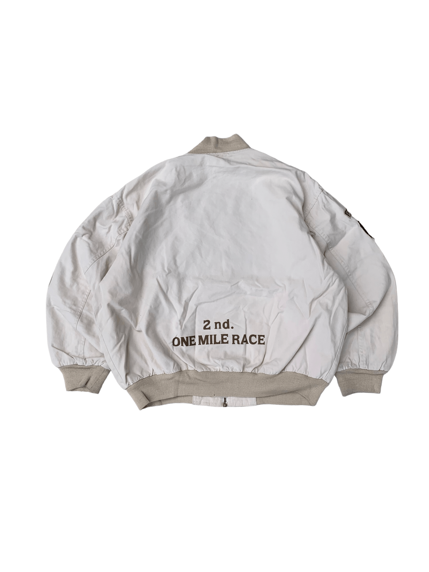 Japanese Brand Vintage Biesseci Patched Parachute Quilted Lined Bomber Size US M / EU 48-50 / 2 - 2 Thumbnail