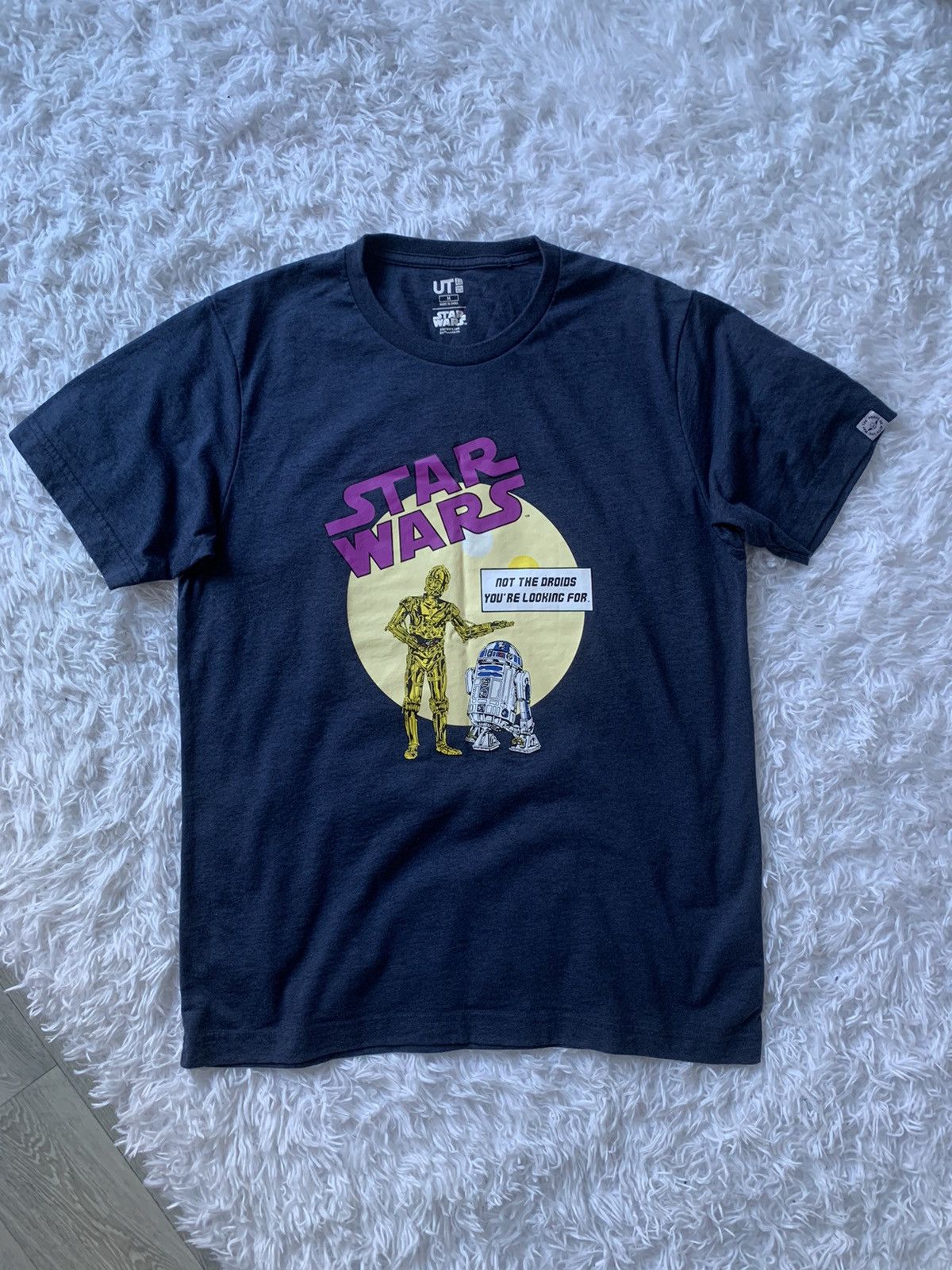 Uniqlo Uniqlo x Star Wars R2D2 C3PO T-Shirt Size US M / EU 48-50 / 2 - 1 Thumbnail