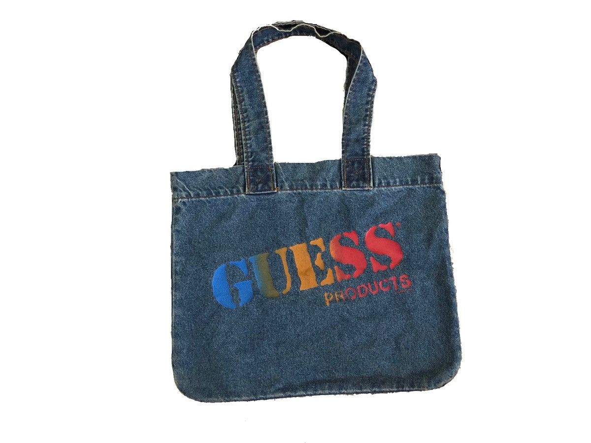 Guess Vintage 90s Guess Spellout Colourful Georges Marciano Size ONE SIZE - 1 Thumbnail