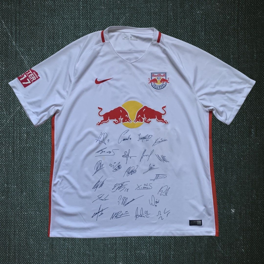 Nike Nike Red Bull Salzburg 2016/17 Home football shirt soccer Size US XXL / EU 58 / 5 - 1 Thumbnail