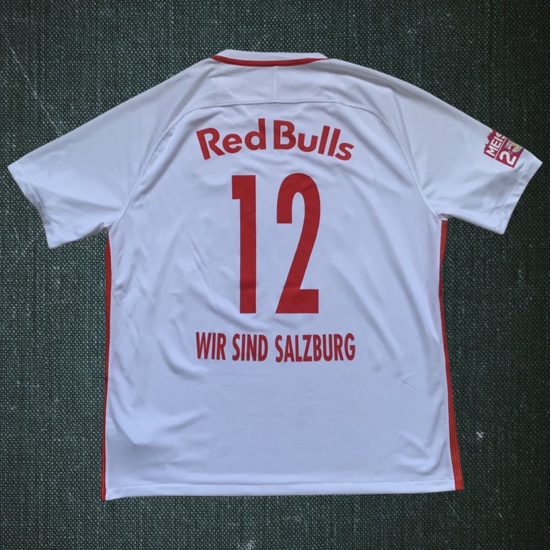 Nike Nike Red Bull Salzburg 2016/17 Home football shirt soccer Size US XXL / EU 58 / 5 - 2 Thumbnail