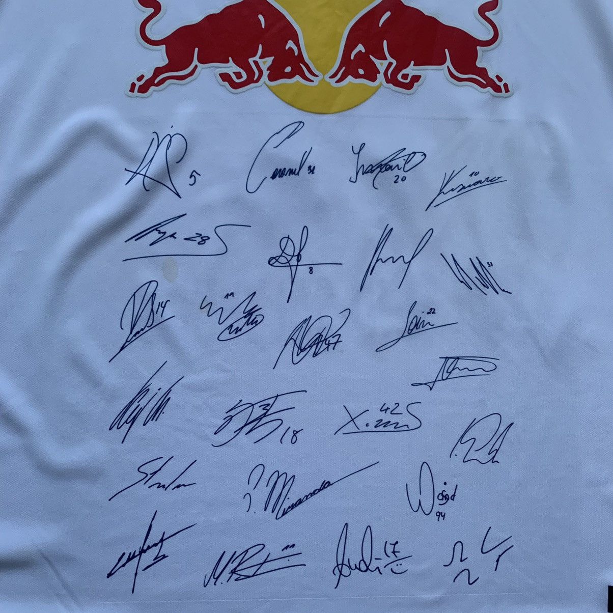 Nike Nike Red Bull Salzburg 2016/17 Home football shirt soccer Size US XXL / EU 58 / 5 - 3 Thumbnail