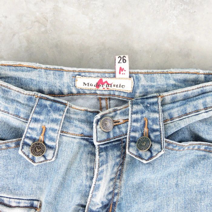 Japanese Brand Bondage Denim Cargo Pant Number Nine Size US 28 / EU 44 - 13 Thumbnail