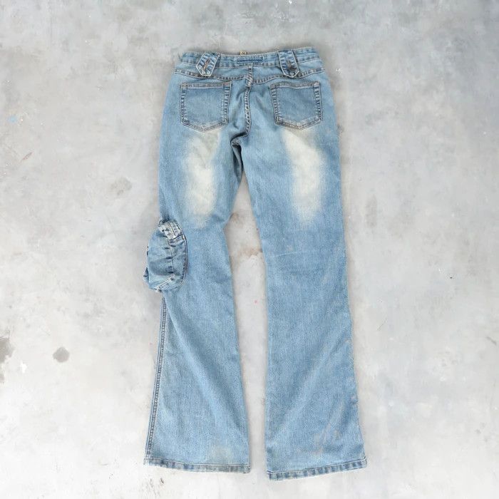 Japanese Brand Bondage Denim Cargo Pant Number Nine Size US 28 / EU 44 - 10 Thumbnail