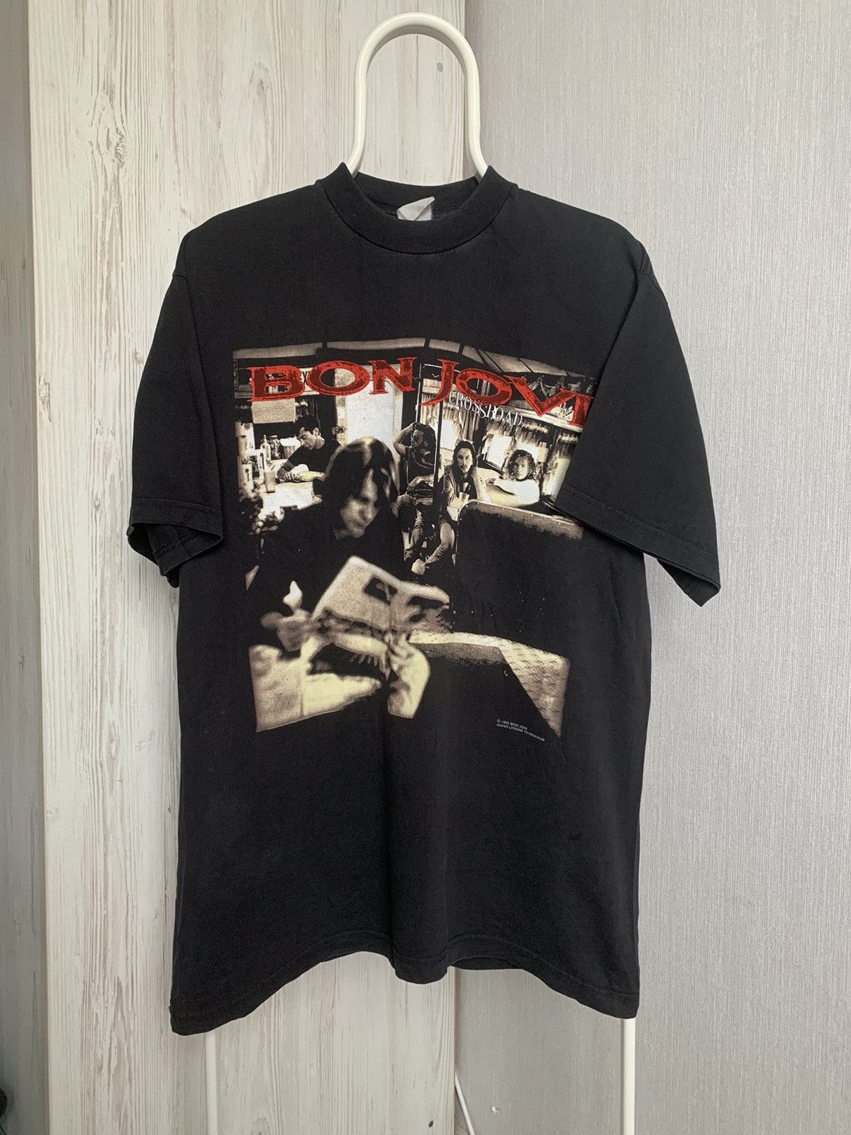 Band Tees Vintage Bon Jovi 1995 Crossroads Band Shirt tshirt tour 90s Size US L / EU 52-54 / 3 - 1 Thumbnail
