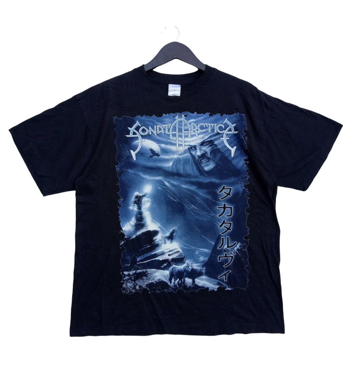 💥VINTAGE SONATA ARCTICA power metal band Takatalvi shirt
