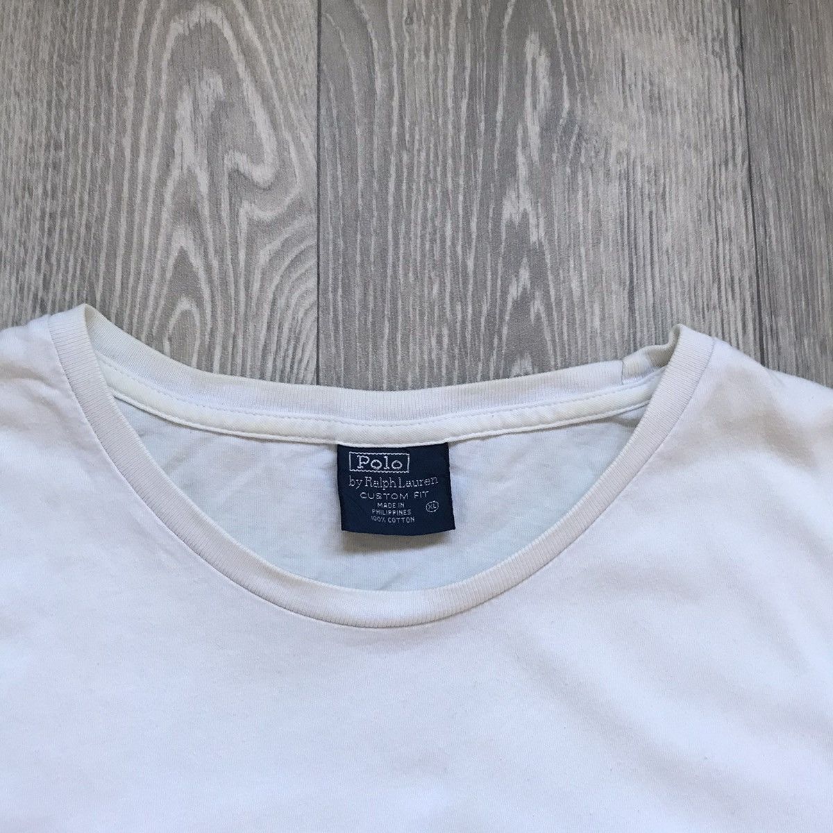 Polo Ralph Lauren Vintage 90s Polo Jeans Ralph Lauren Spellout T-Shirt Size US XL / EU 56 / 4 - 3 Thumbnail