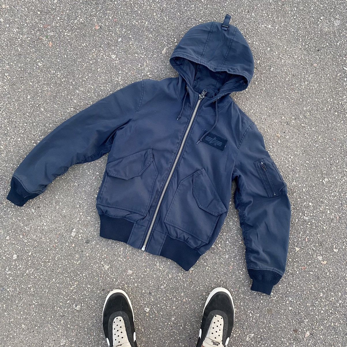 VINTAGE ALPHA INDUSTRIES BOMBER JACKET