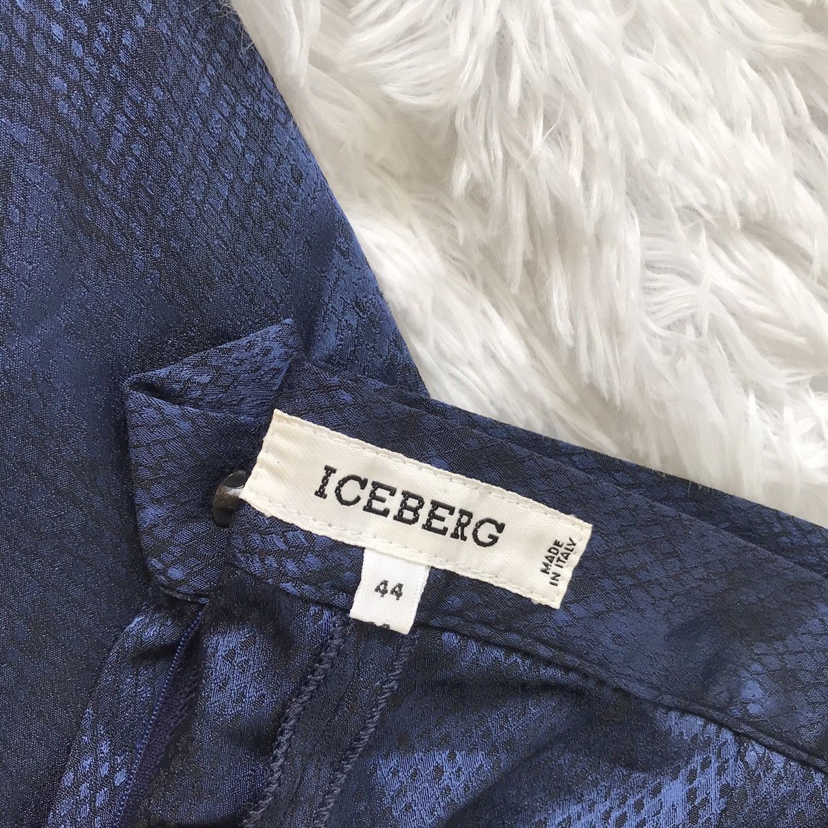 Iceberg The Iconic Full Print Blue Snake Suit SZ 42 Women’s Ice Berg Size S / US 4 / IT 40 - 6 Thumbnail