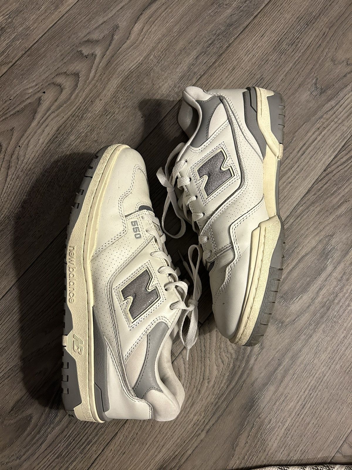 Aime Leon Dore × New Balance ALD 550 New Balance Silver Size US 9 / EU 42 - 4 Thumbnail