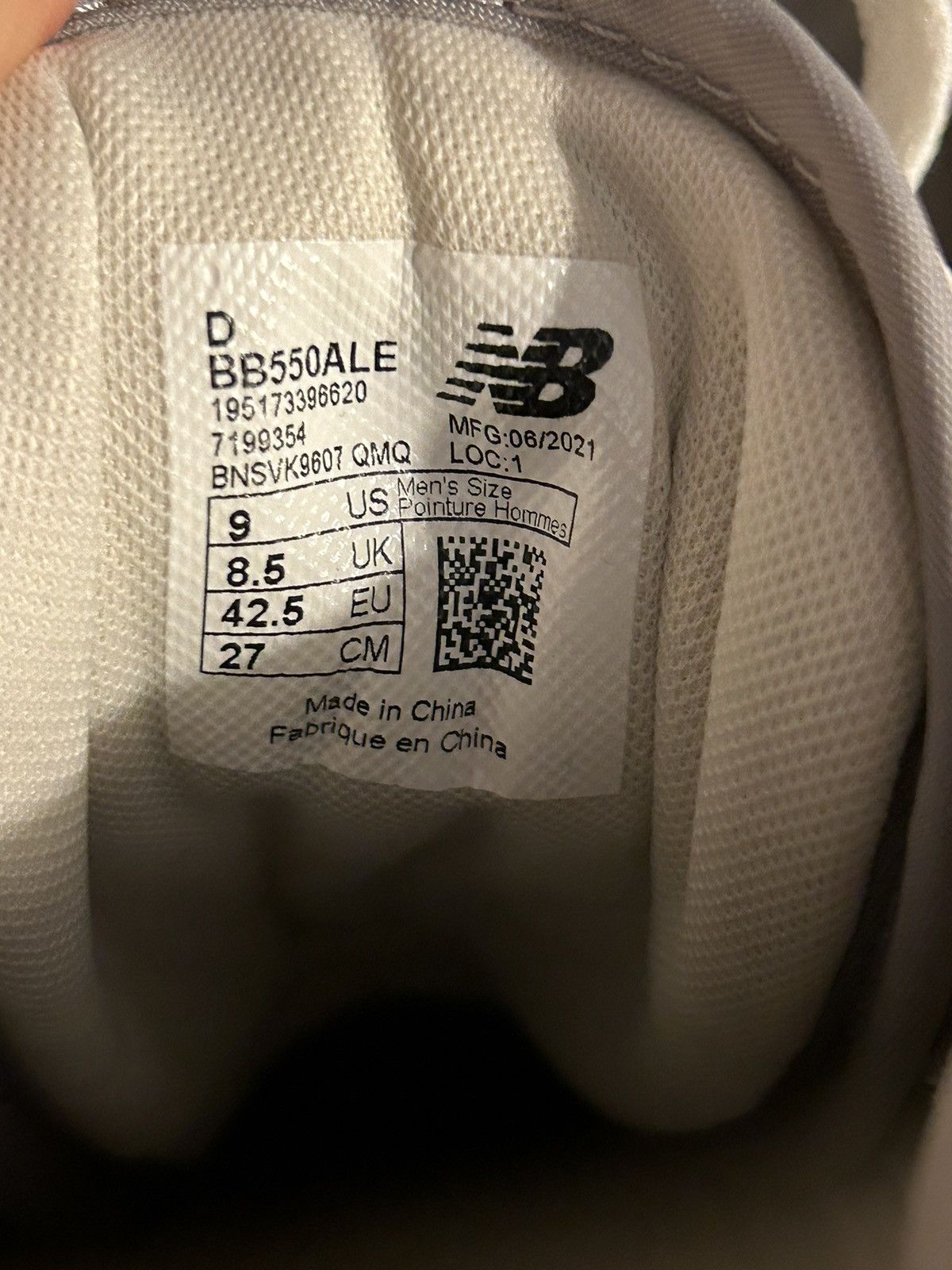 Aime Leon Dore × New Balance ALD 550 New Balance Silver Size US 9 / EU 42 - 6 Thumbnail
