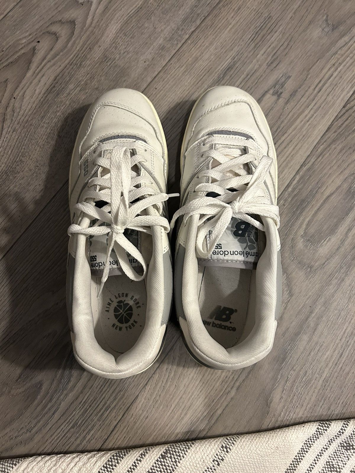 Aime Leon Dore × New Balance ALD 550 New Balance Silver Size US 9 / EU 42 - 3 Thumbnail