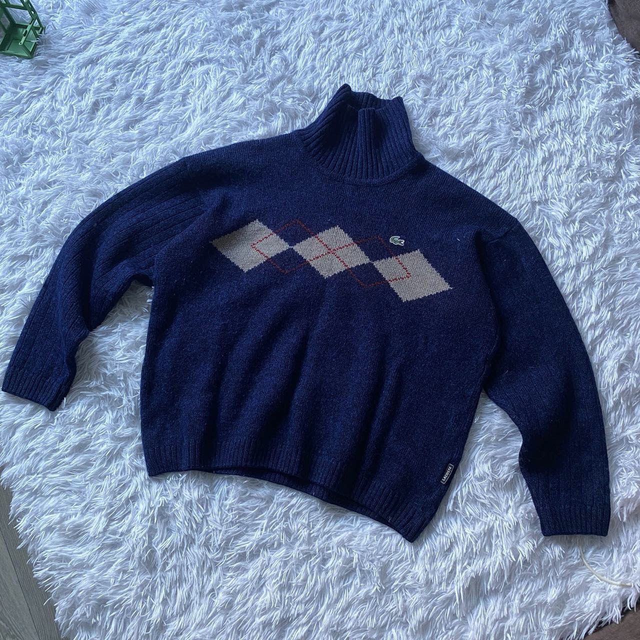 Lacoste Vintage 90s Lacoste Wool Sweater Size US S / EU 44-46 / 1 - 1 Thumbnail