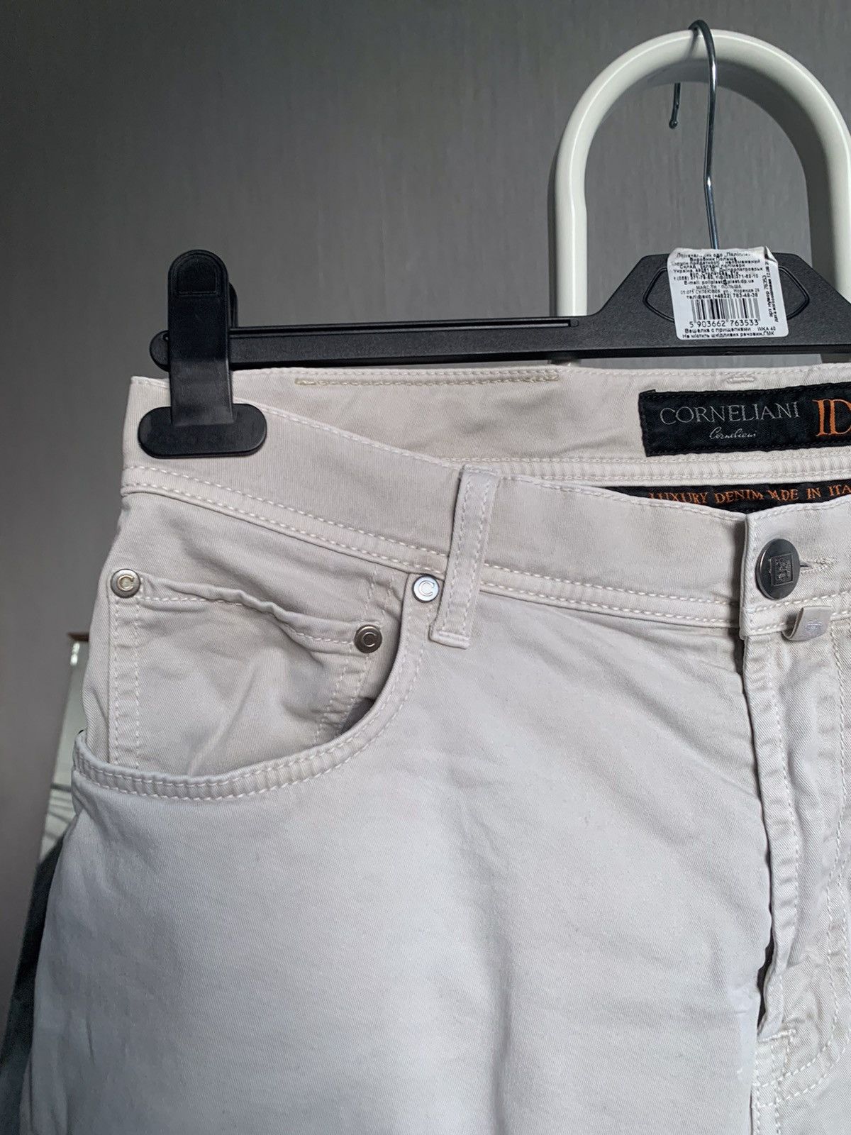 Corneliani Corneliani ID Denim Pants Luxury Denim Jeans Size US 34 / EU 50 - 3 Thumbnail