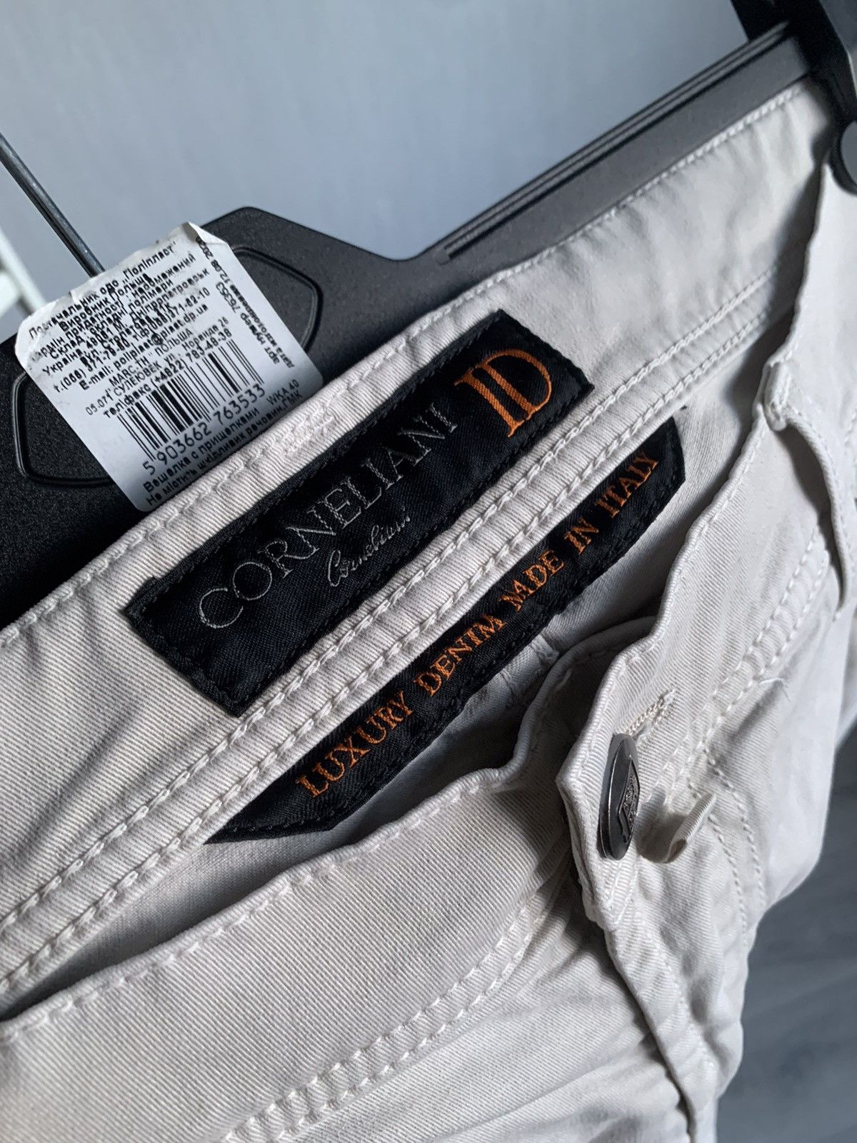 Corneliani Corneliani ID Denim Pants Luxury Denim Jeans Size US 34 / EU 50 - 9 Thumbnail