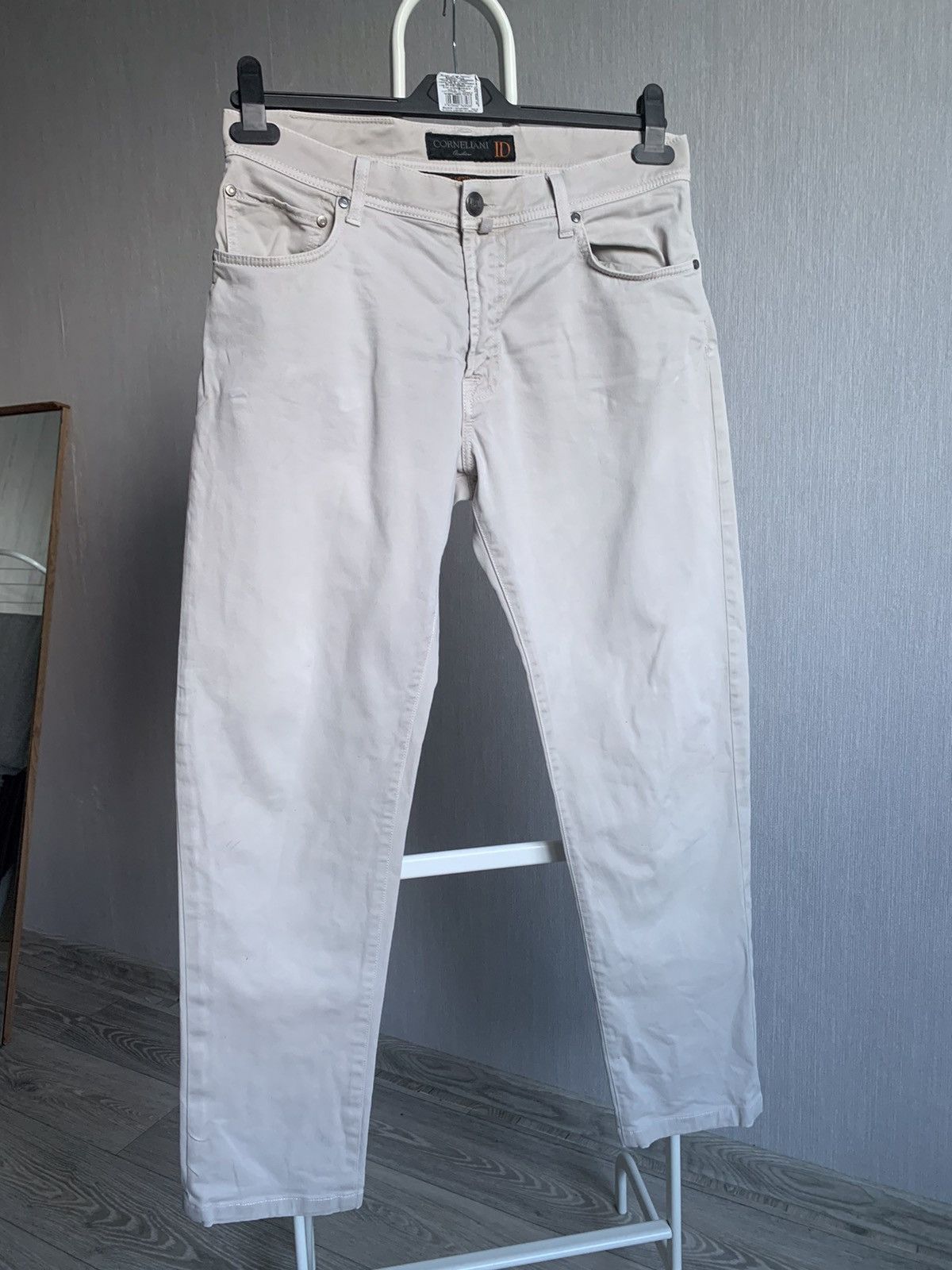 Corneliani Corneliani ID Denim Pants Luxury Denim Jeans Size US 34 / EU 50 - 1 Thumbnail