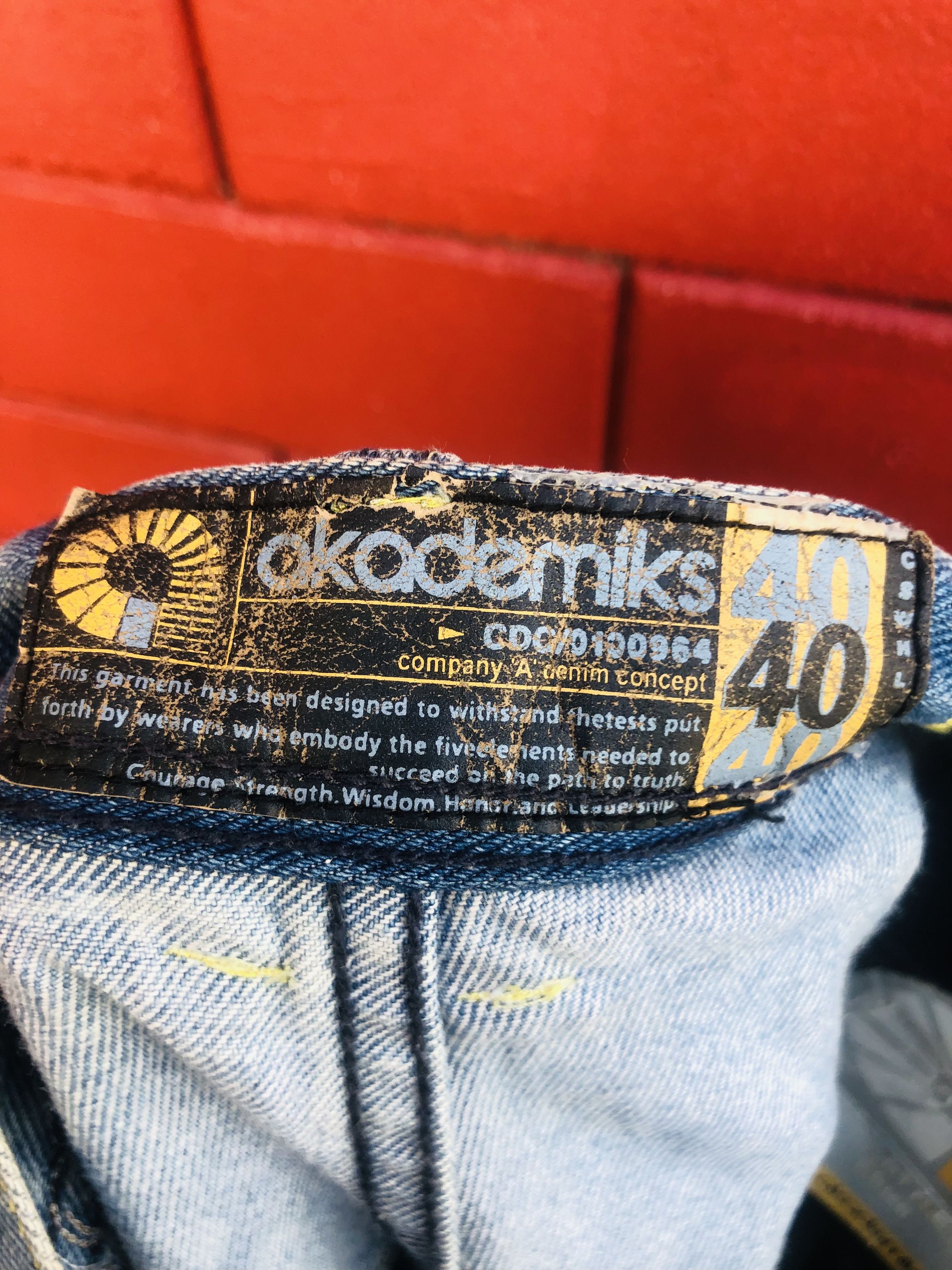 Akademiks × Japanese Brand Vintage Akademiks Japanese Designer Fashion Style Size US 40 / EU 56 - 8 Thumbnail