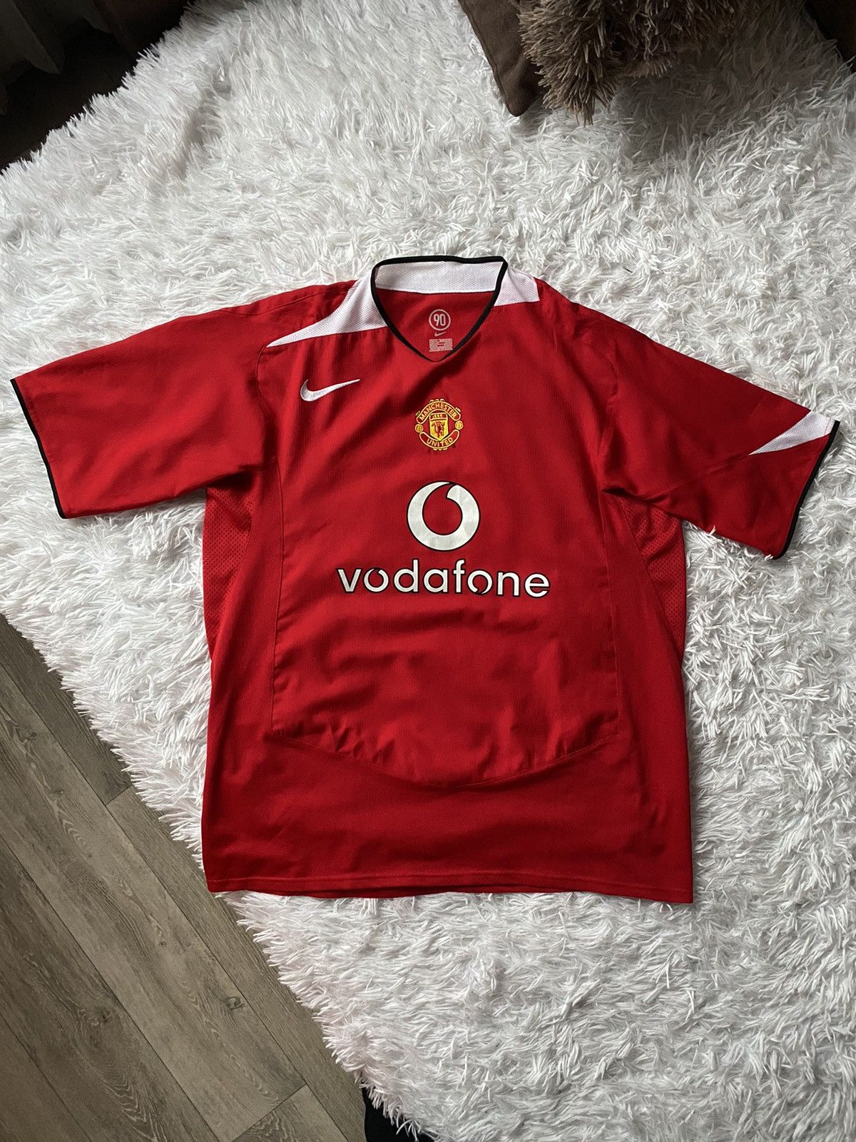 Man united vodafone jersey