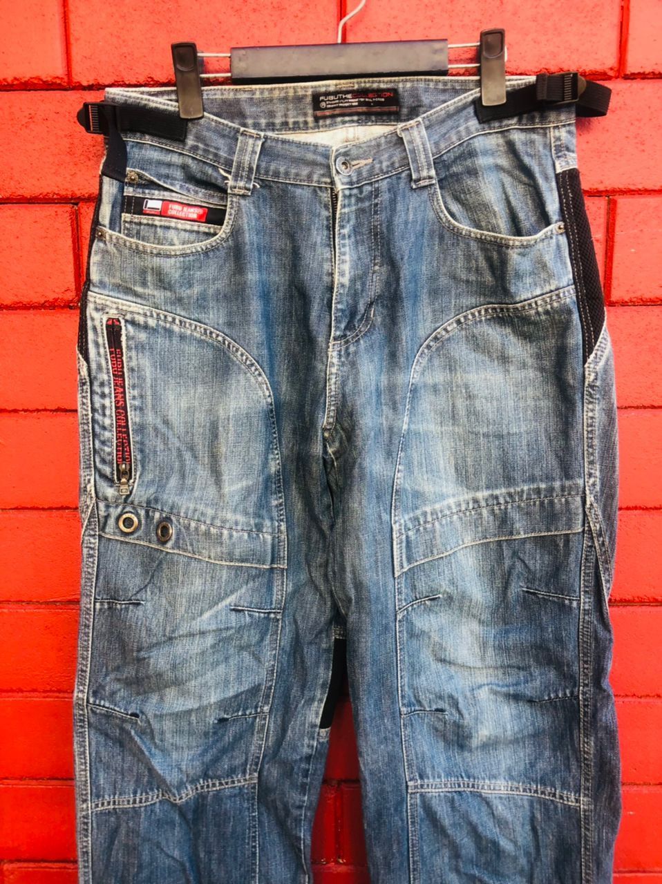 Fubu × Japanese Brand Vintage Fubu The Collection Hip Hop Designer Fashion Size US 33 - 3 Thumbnail