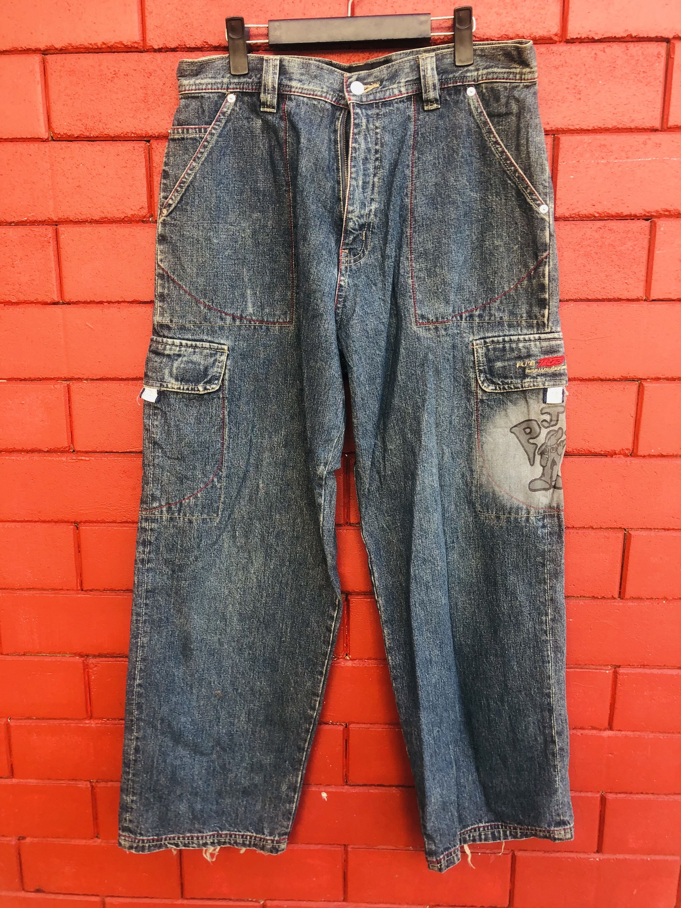 Japanese Brand × Vintage Vintage PJ’S Surf Hip Hop Japanese Designer Fashion Style Size US 33 - 1 Thumbnail