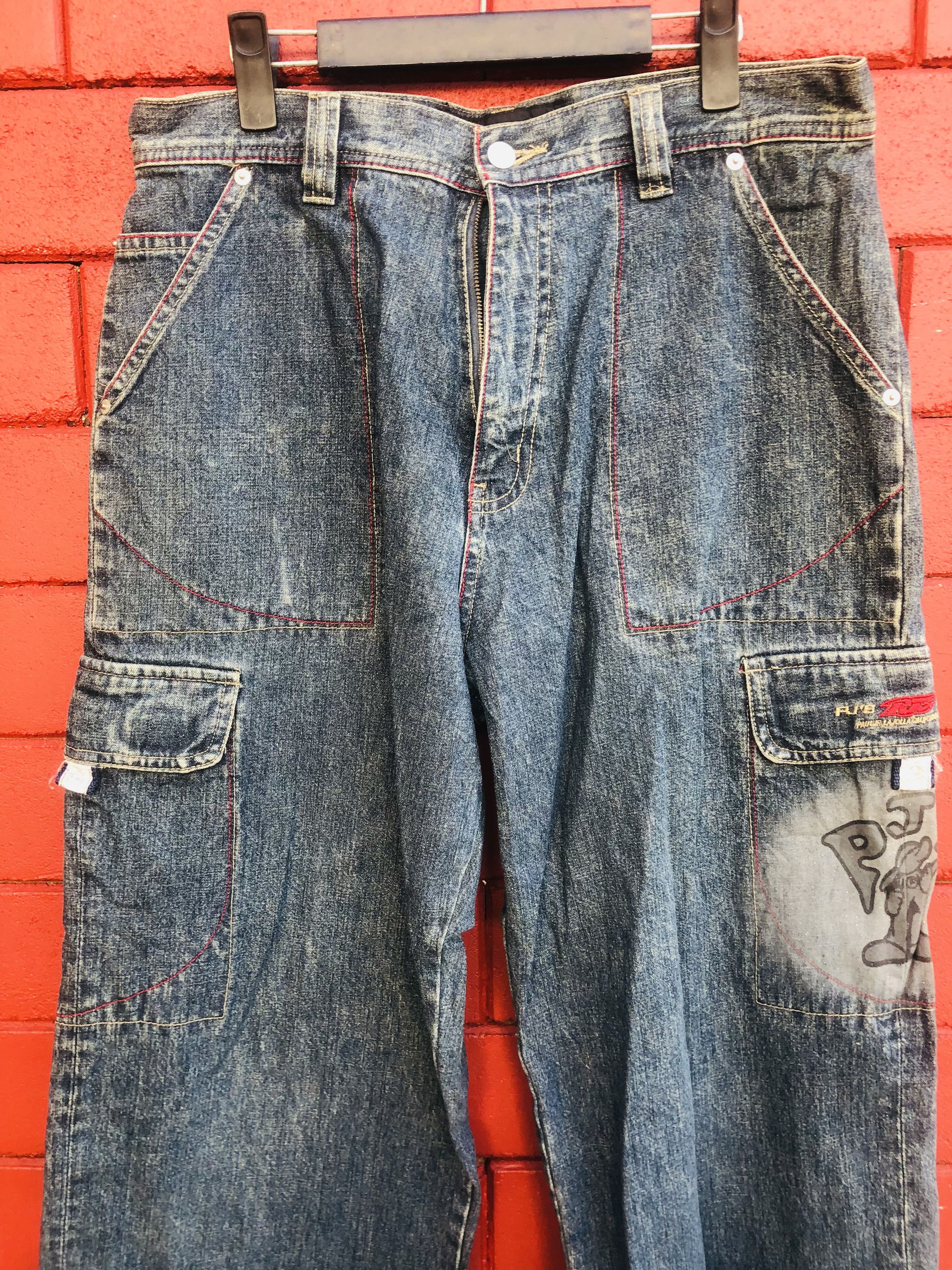 Japanese Brand × Vintage Vintage PJ’S Surf Hip Hop Japanese Designer Fashion Style Size US 33 - 3 Thumbnail