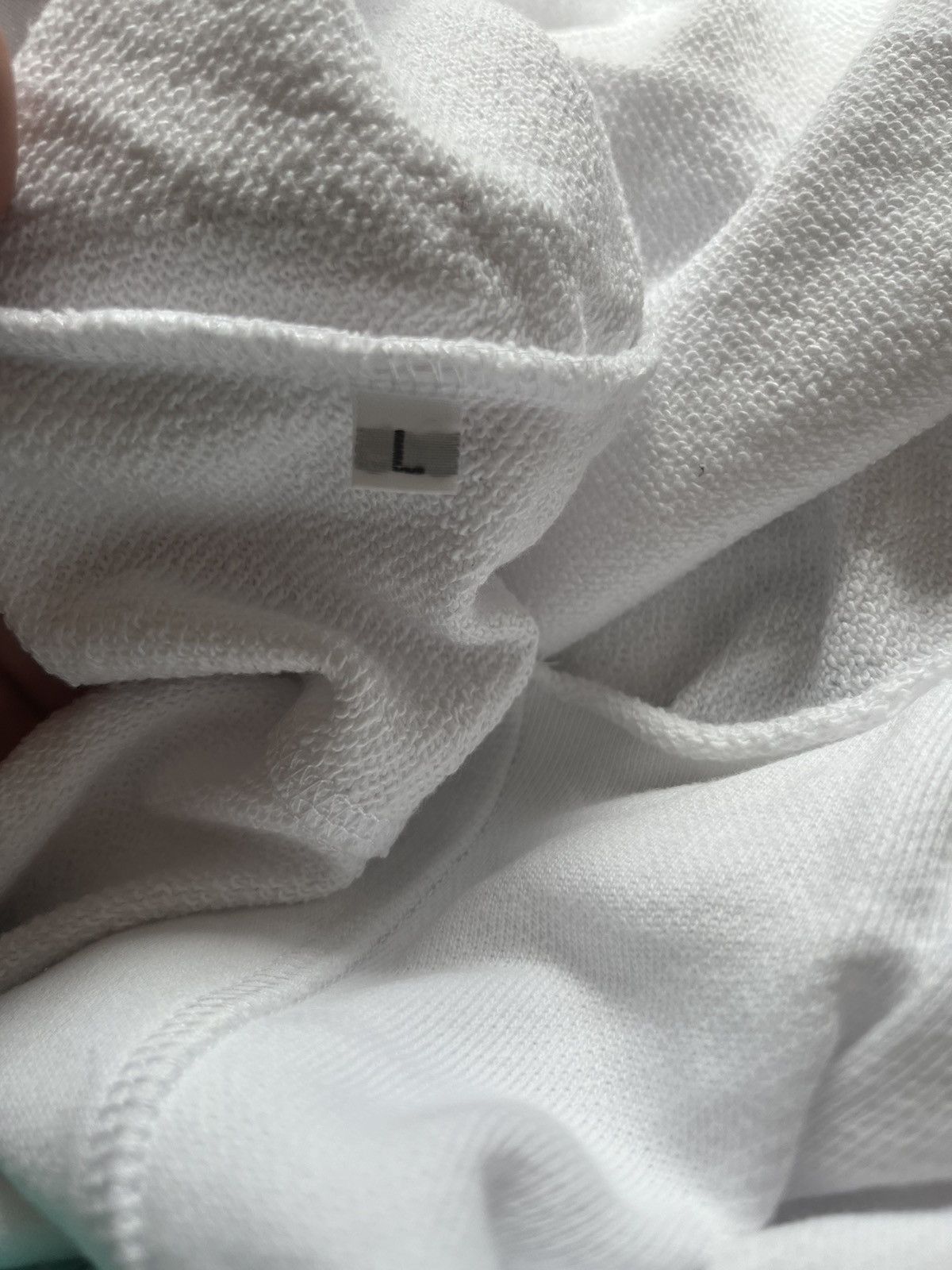 Vlone Vlone Old English Oversized Hoodie White Size Large Size US L / EU 52-54 / 3 - 4 Thumbnail