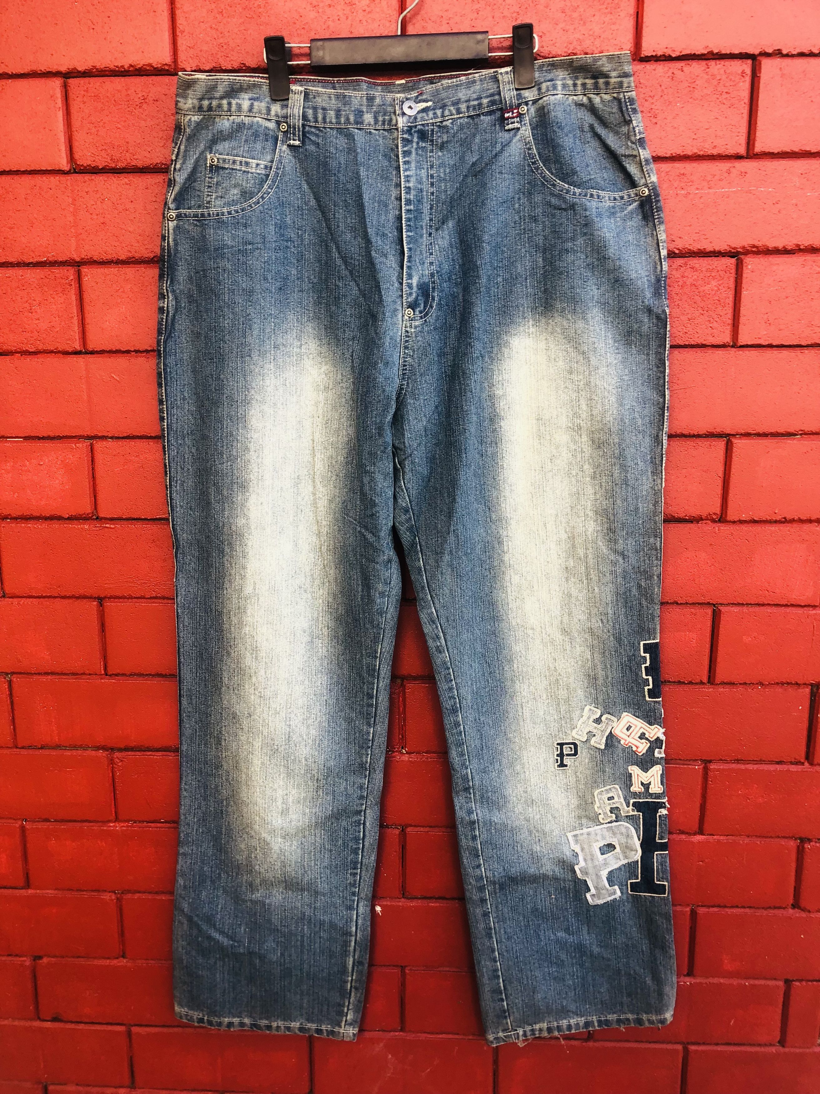 image of Vintage Phat Farm Hip Hop Japanese Designer Fashion Style in Sky Blue, Men's (Size 38)