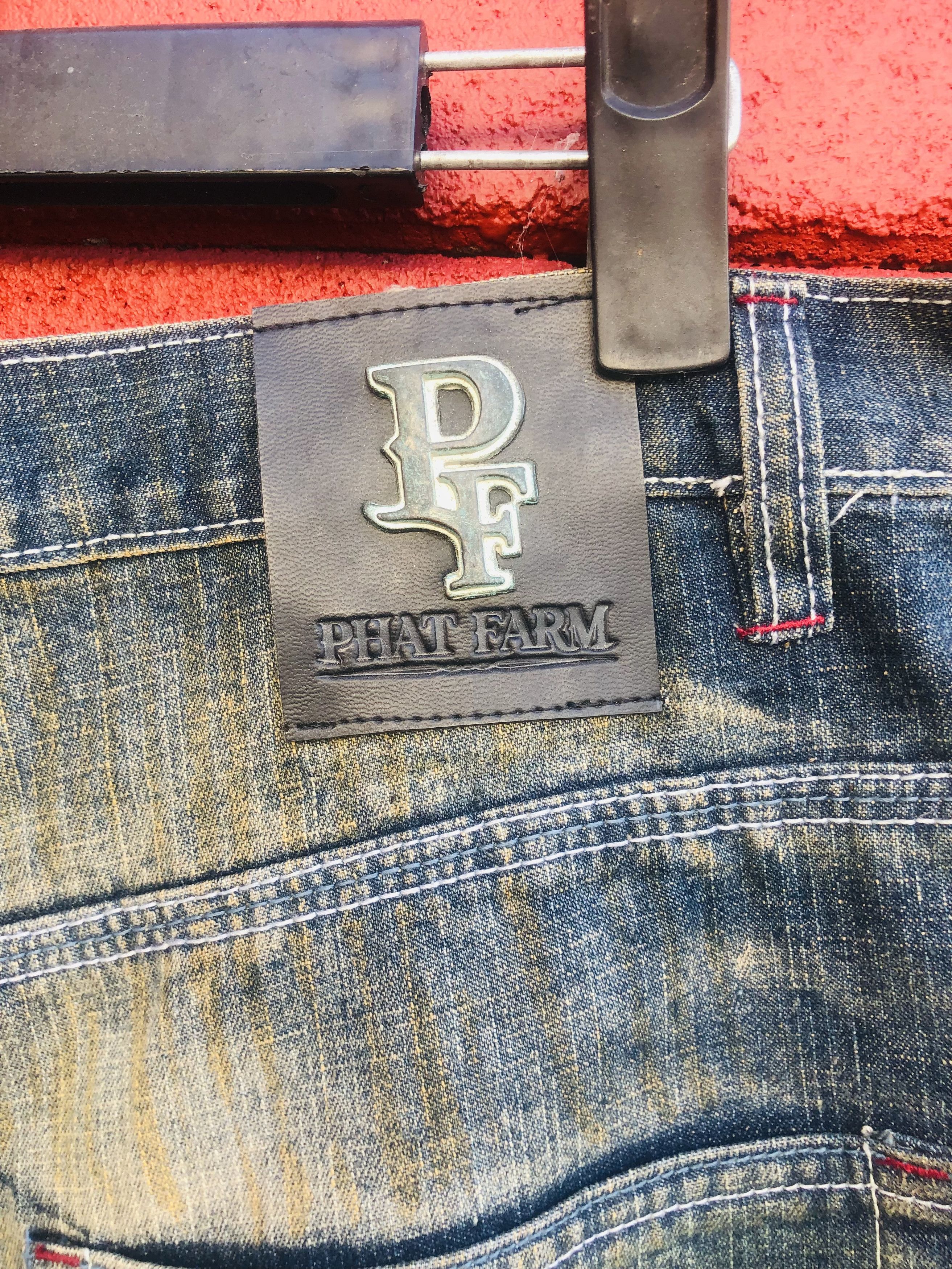 Japanese Brand × Phat Farm Vintage Phat Farm Hip Hop Japanese Designer Fashion Style Size US 33 - 6 Thumbnail