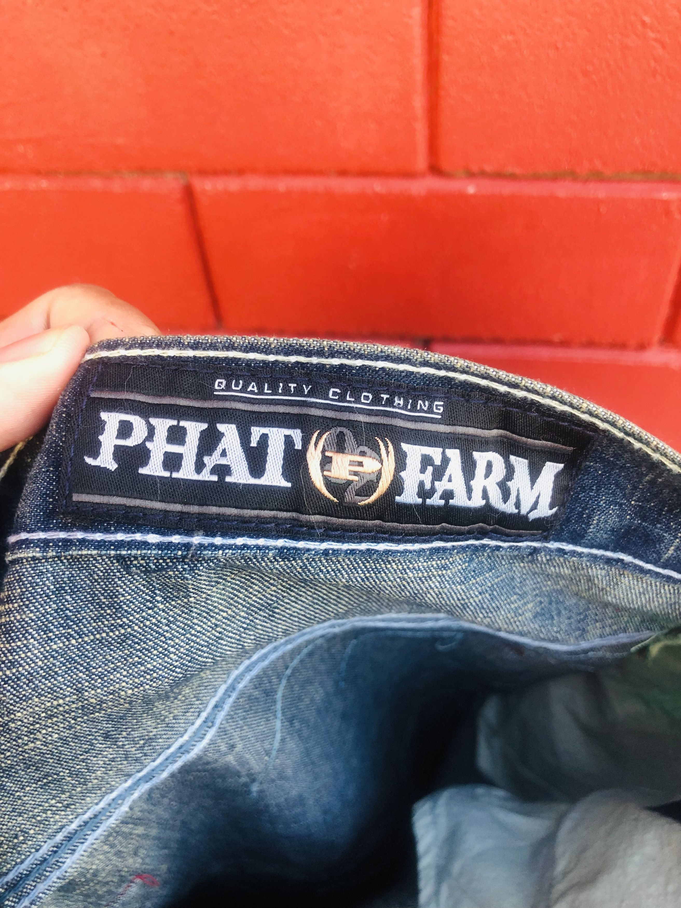 Japanese Brand × Phat Farm Vintage Phat Farm Hip Hop Japanese Designer Fashion Style Size US 33 - 8 Thumbnail