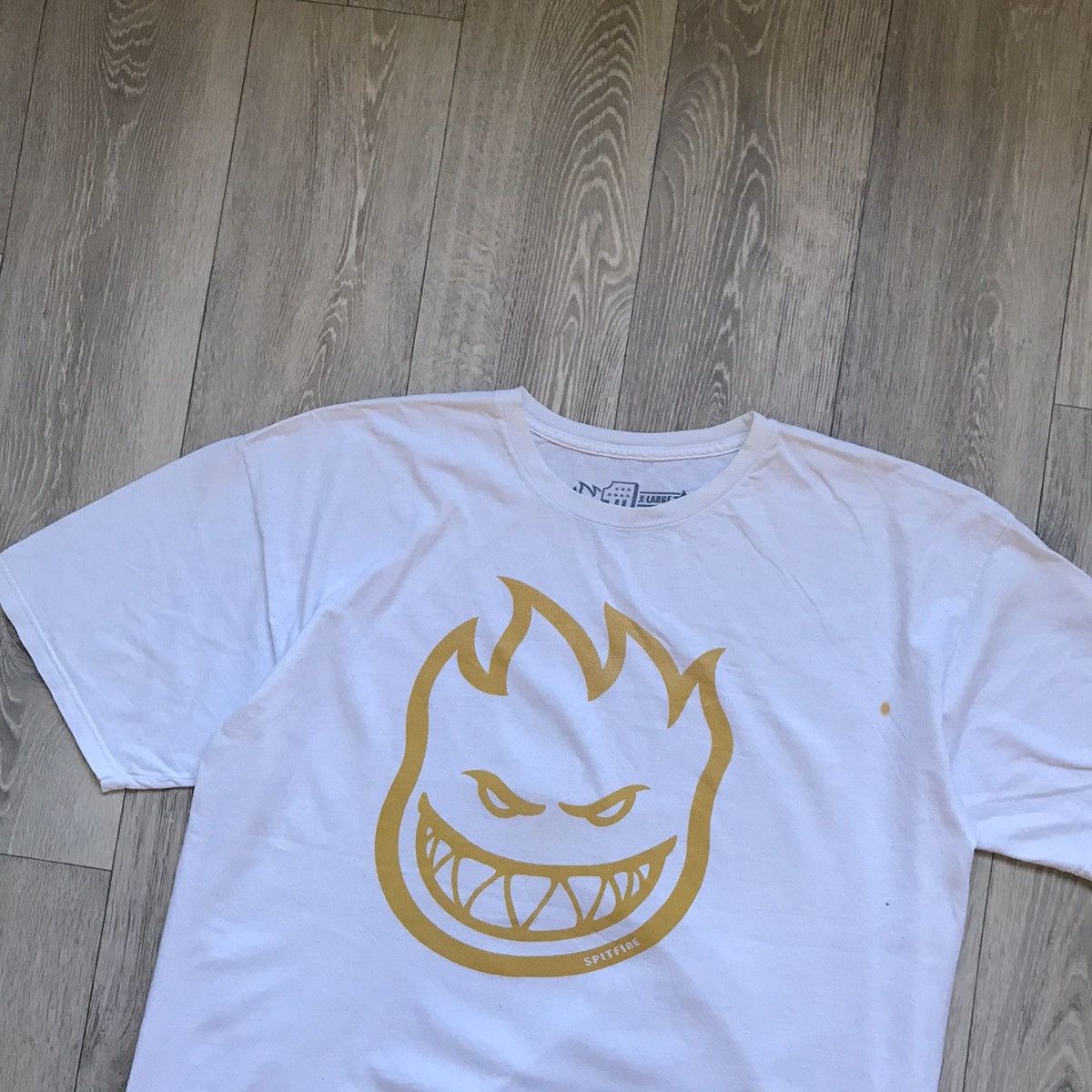 Spitfire Spitfire Bighead Fire Oversized Skate Black T-Shirt Size US XL / EU 56 / 4 - 2 Thumbnail