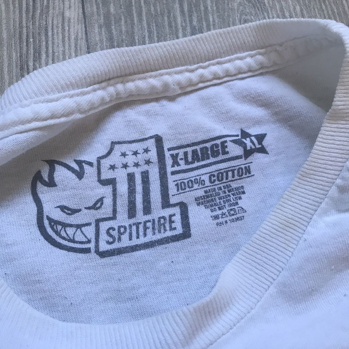 Spitfire Spitfire Bighead Fire Oversized Skate Black T-Shirt Size US XL / EU 56 / 4 - 5 Thumbnail