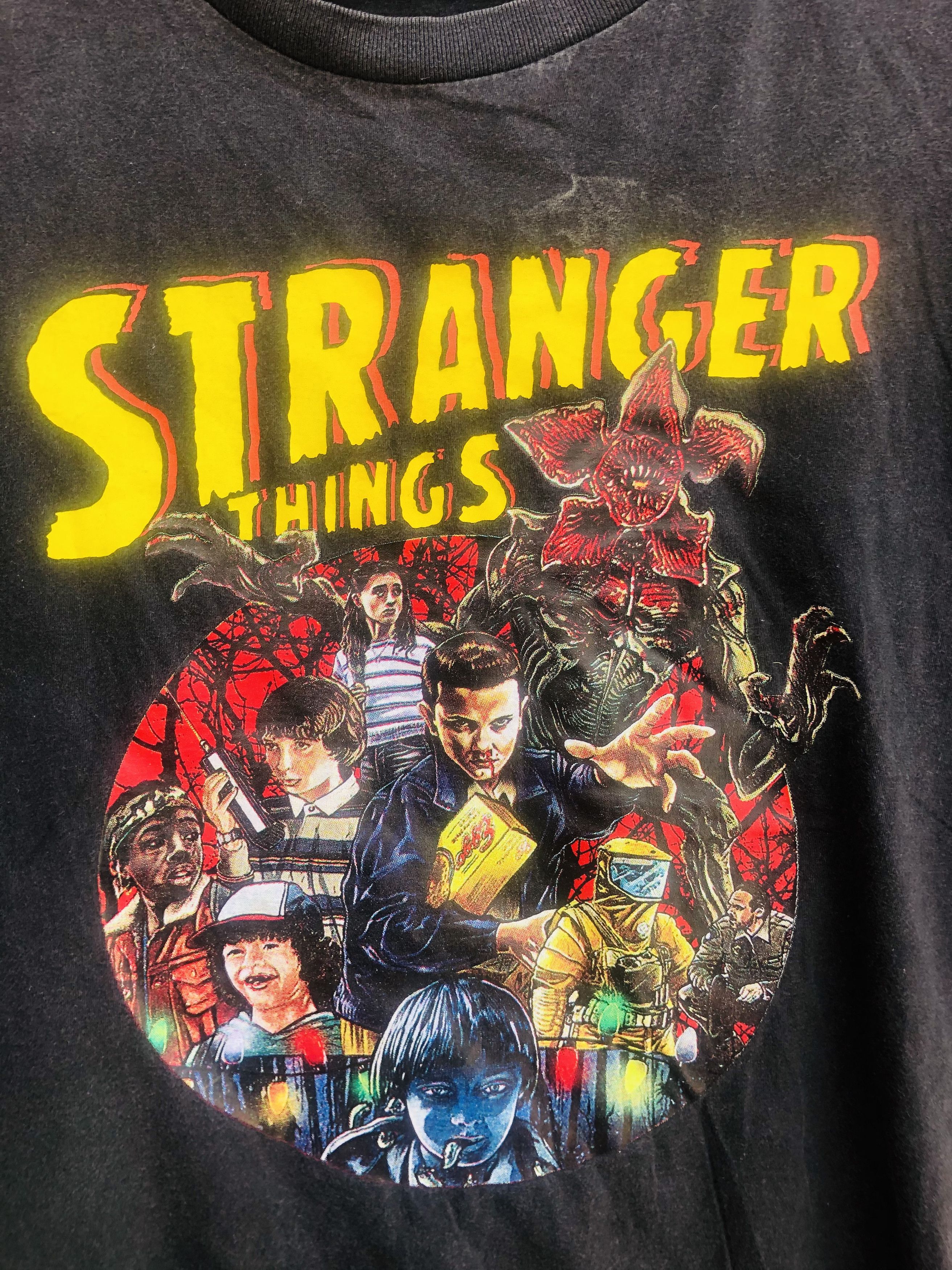 Japanese Brand Vintage Stranger Thing Movie Designer Fashion Style Size US L / EU 52-54 / 3 - 3 Thumbnail