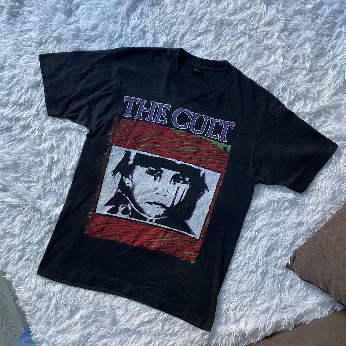 Band Tees Rare! 90s The Cult “Ceremony” Ceremonial Stomp 1991 T-Shirt Size US L / EU 52-54 / 3 - 3 Thumbnail