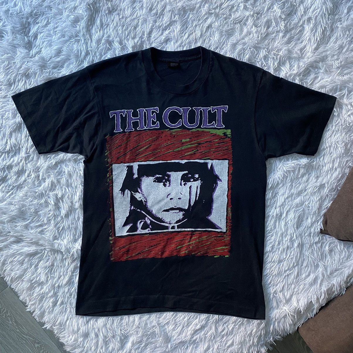 Band Tees Rare! 90s The Cult “Ceremony” Ceremonial Stomp 1991 T-Shirt Size US L / EU 52-54 / 3 - 1 Thumbnail