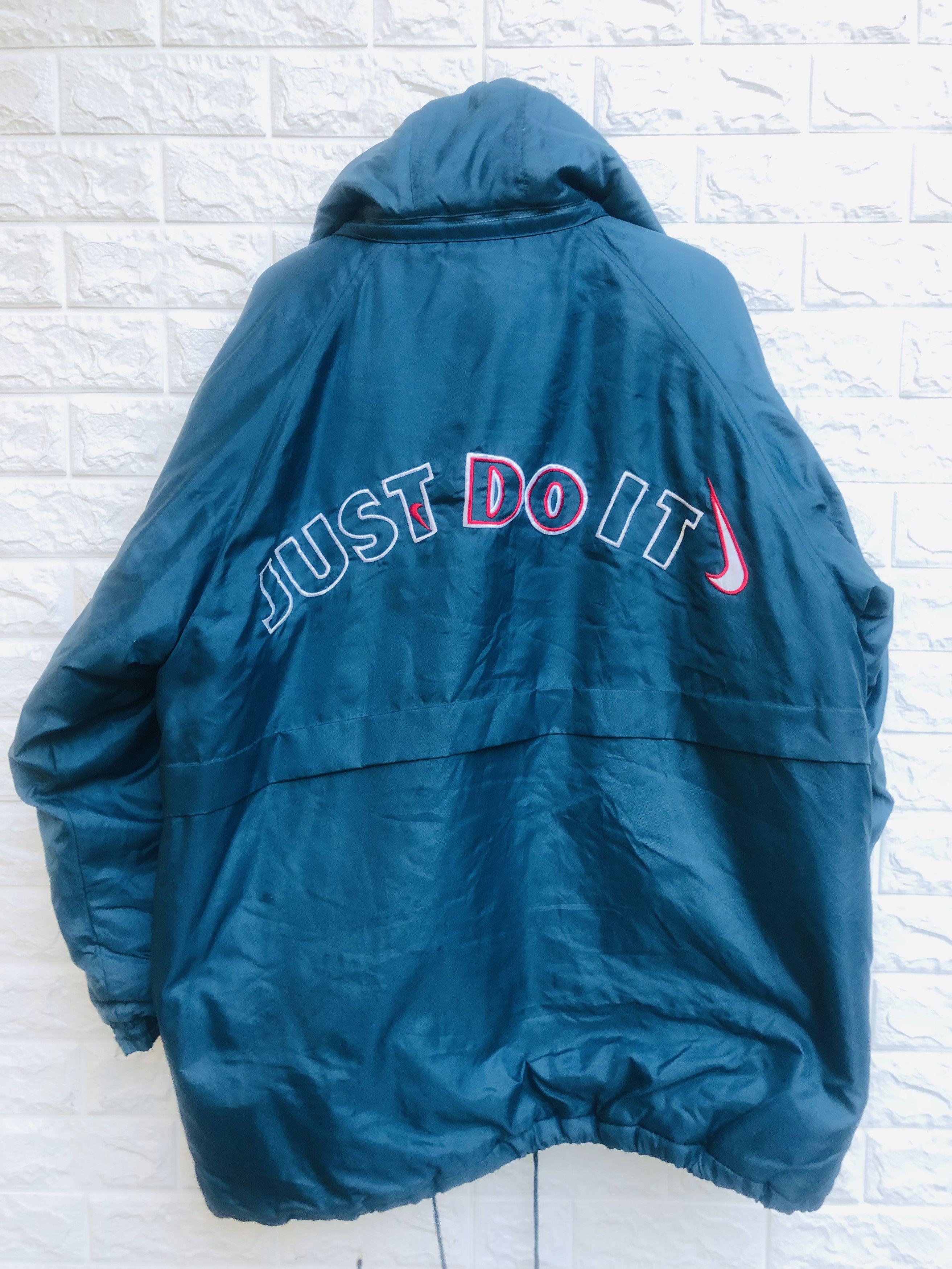 Japanese Brand Vintage Nike Just Do It Japanese Designer Fashion Style Size US XL / EU 56 / 4 - 2 Thumbnail