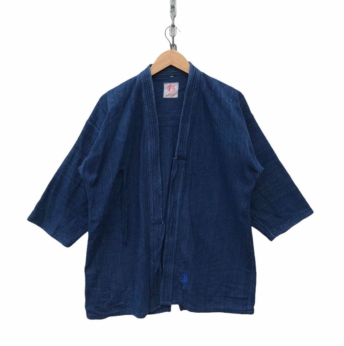 Indigo Vintage kimono kendo sashiko blue indigo noragi jacket Size US M / EU 48-50 / 2 - 2 Thumbnail